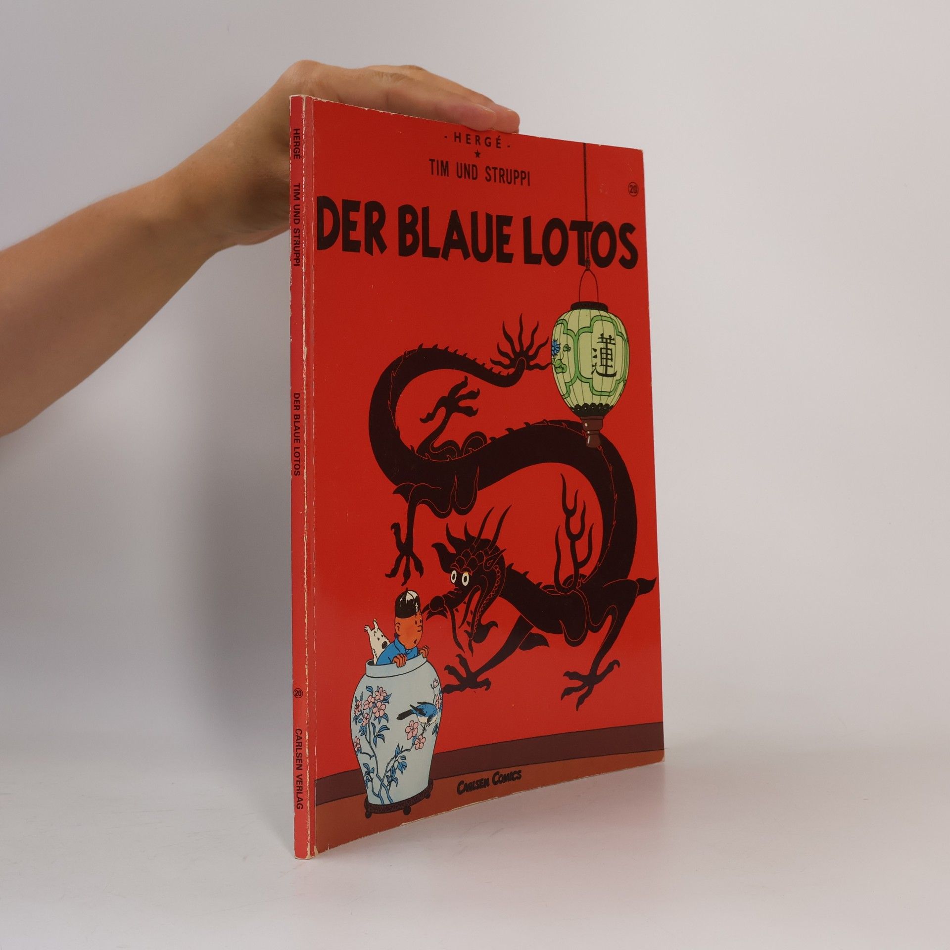 Hergé Der blaue Lotos