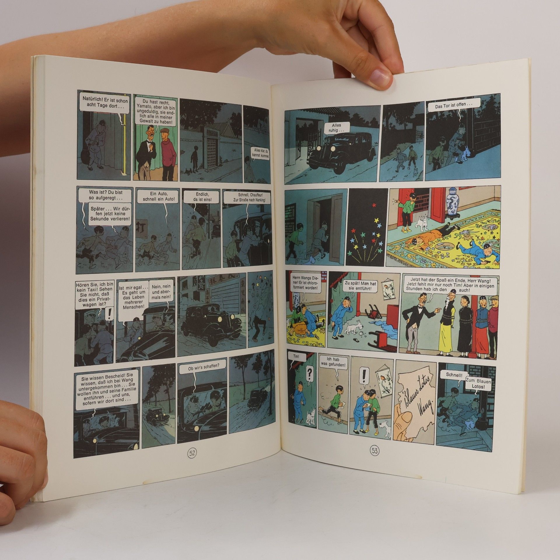 Hergé Der blaue Lotos