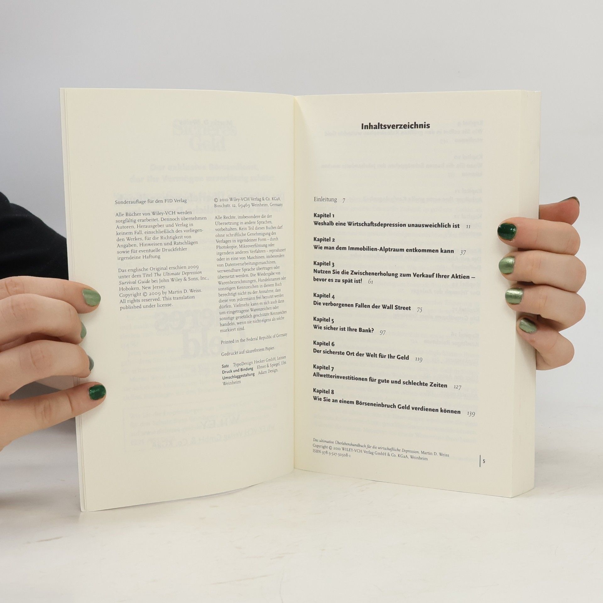Martin D. Weiss Das ultimative Überlebenshandbuch für die wirtschaftliche Depression
