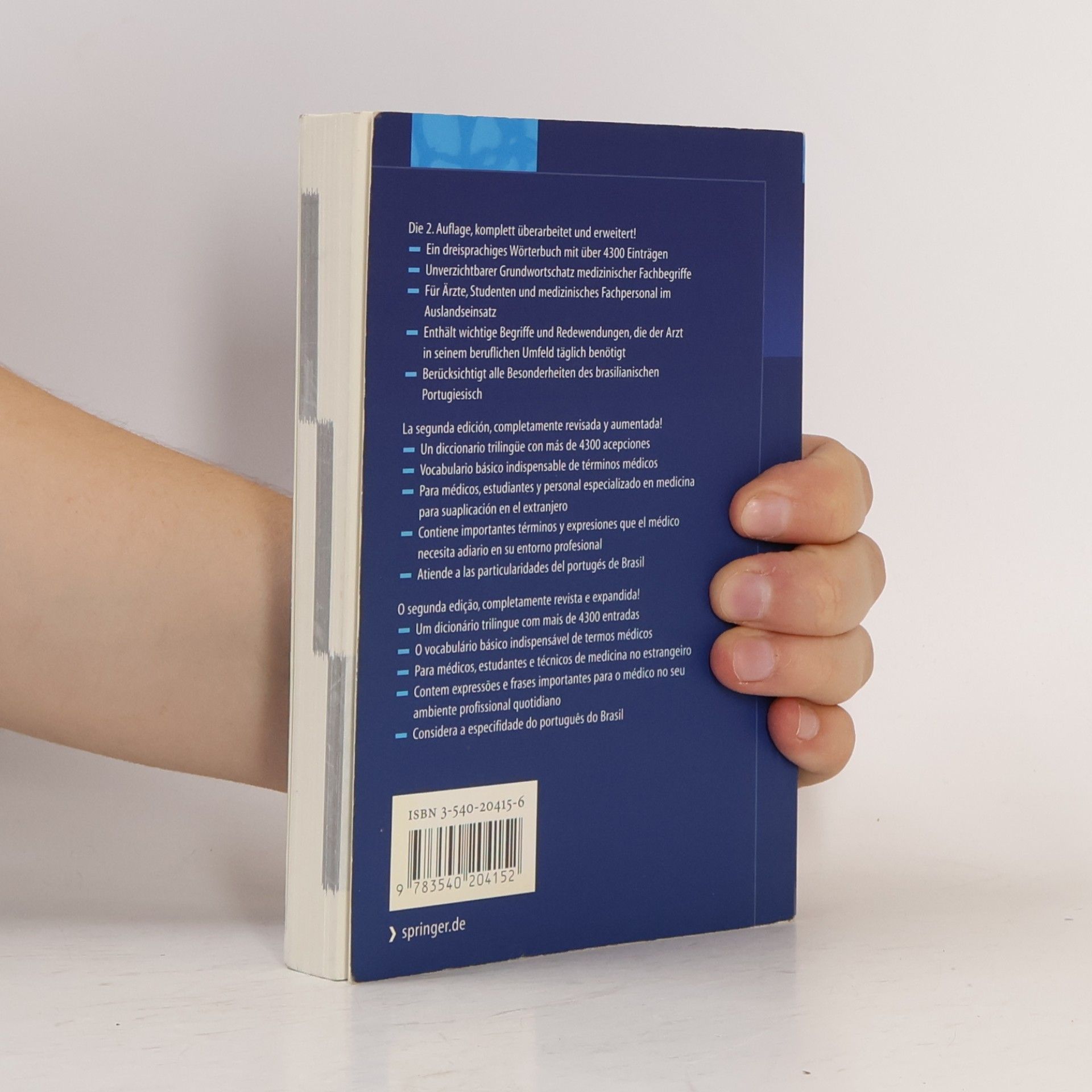 Irmgard Nolte-Schlegel Springer-Wörterbuch: Medizinisches Wörterbuch - 2. Auflage: Neue Auflage, viele neue Einträge