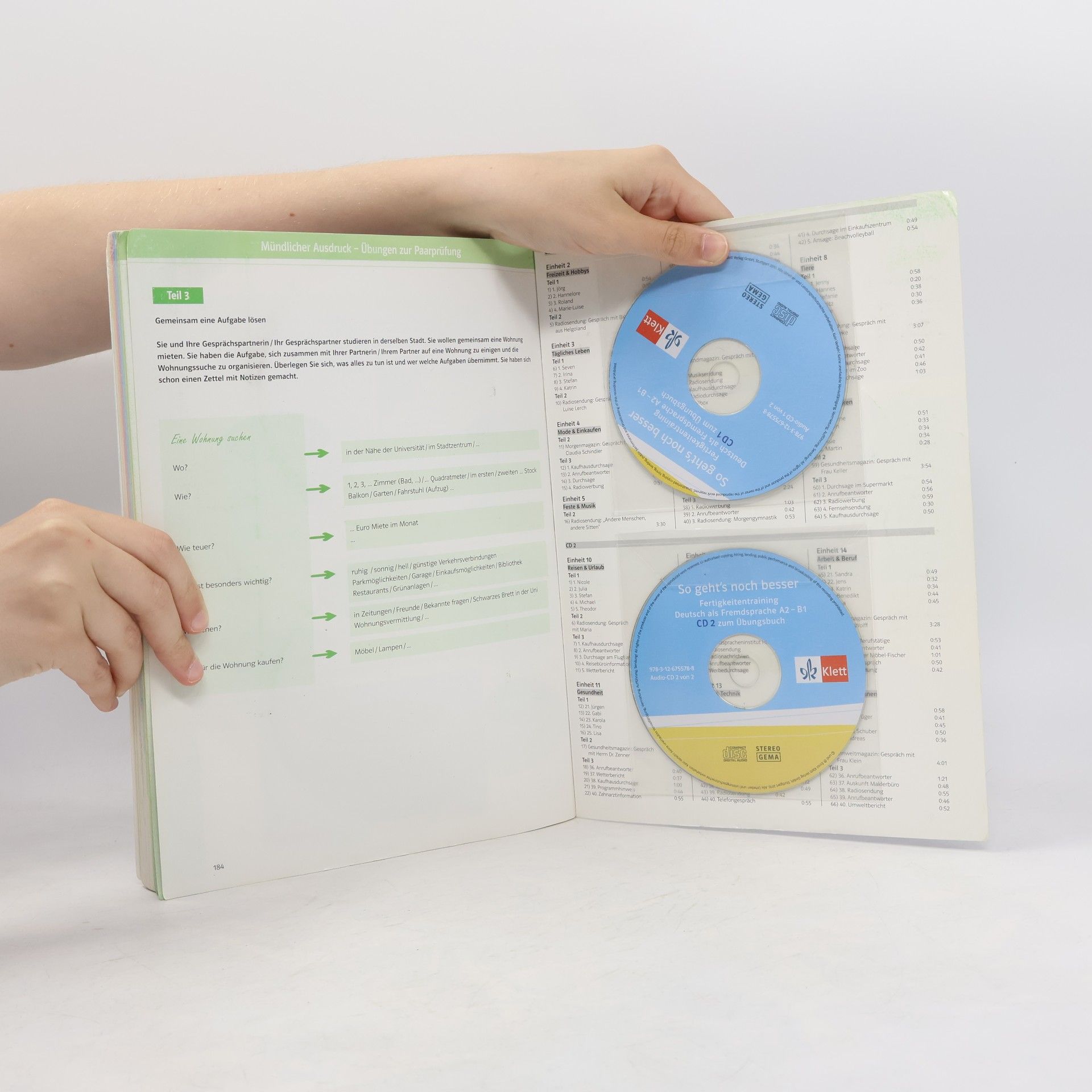 Autores varios So geht's noch besser. Fertigkeitentraining Deutsch als Fremdsprache A2-B1. Übungsbuch mit 2 Audio-CDs. Lehrerhandbuch.