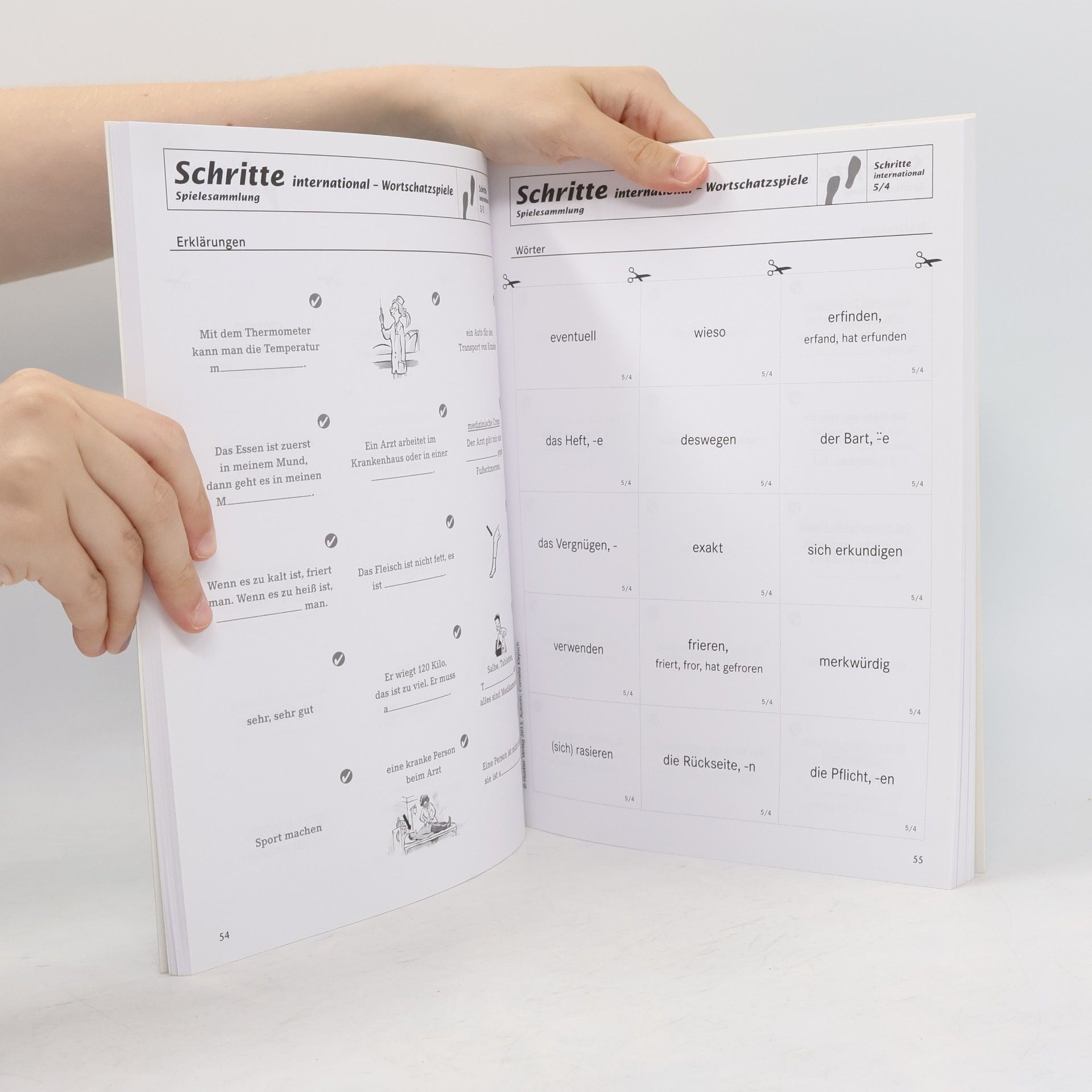 Cornelia Klepsch Schritte International - 5/6: Spielesammlung