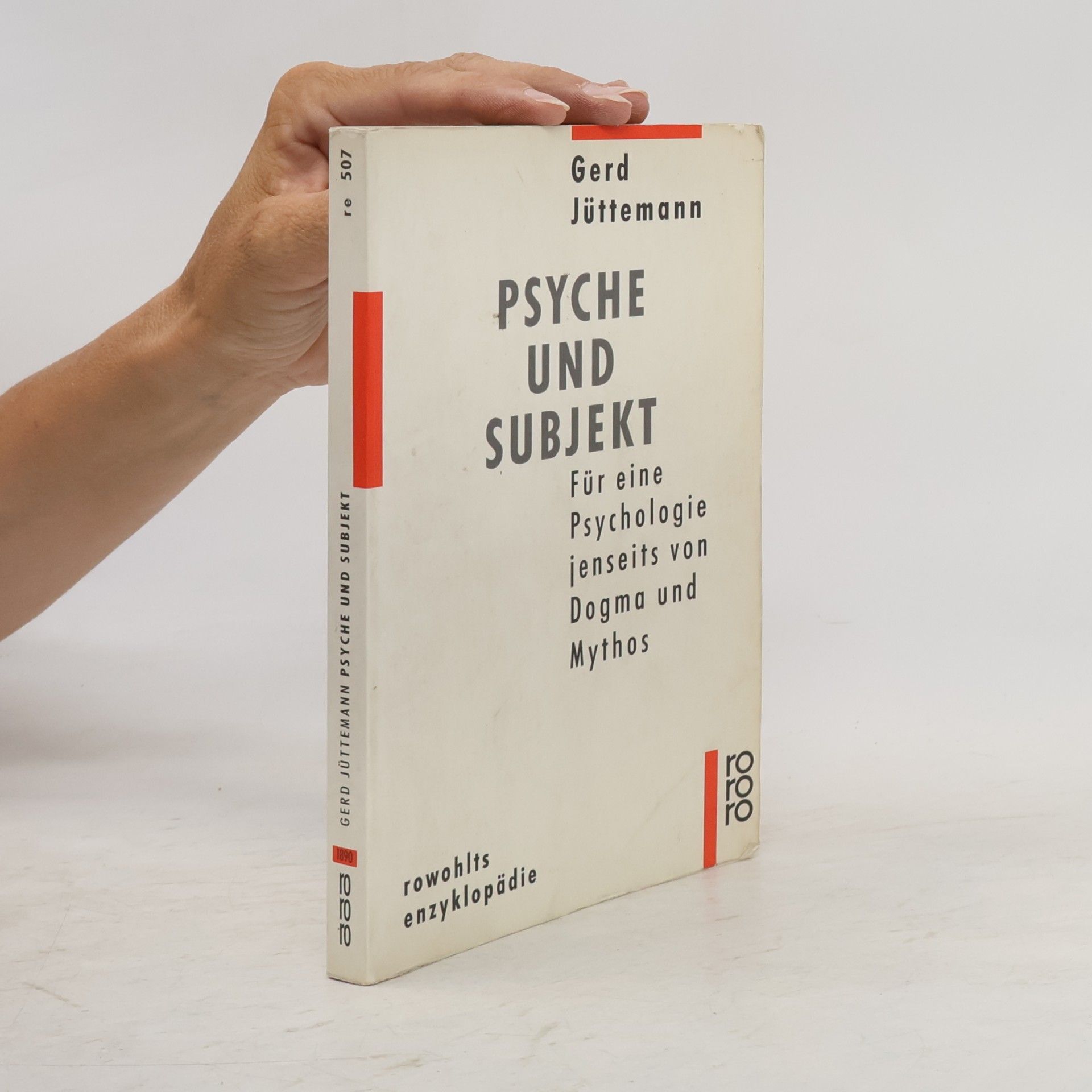 Gerd Jüttemann Psyche und Subjekt
