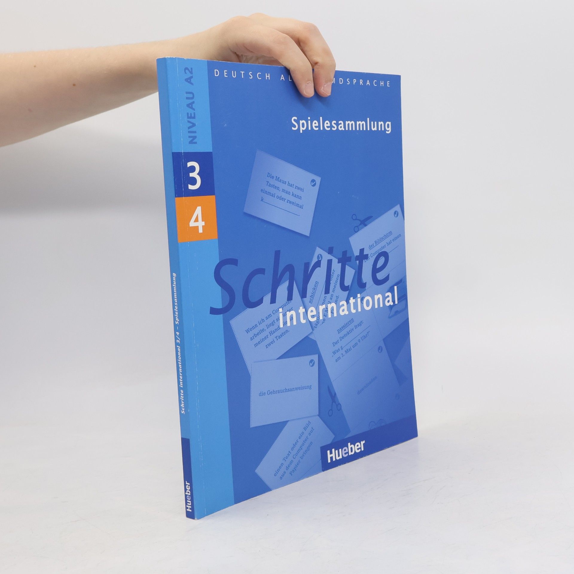 Cornelia Klepsch Schritte international 3,4 : Spielesammlung : Kopiervorlagen