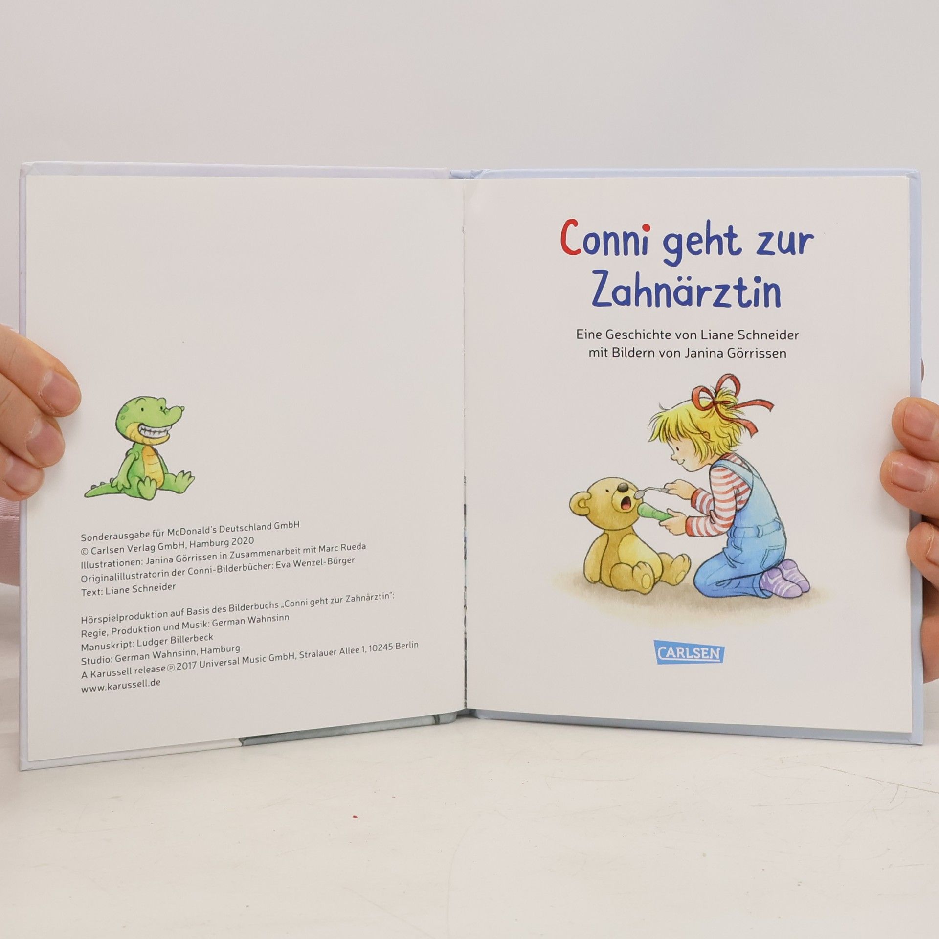 Janina Görrissen Conni geht zur Zahnärztin