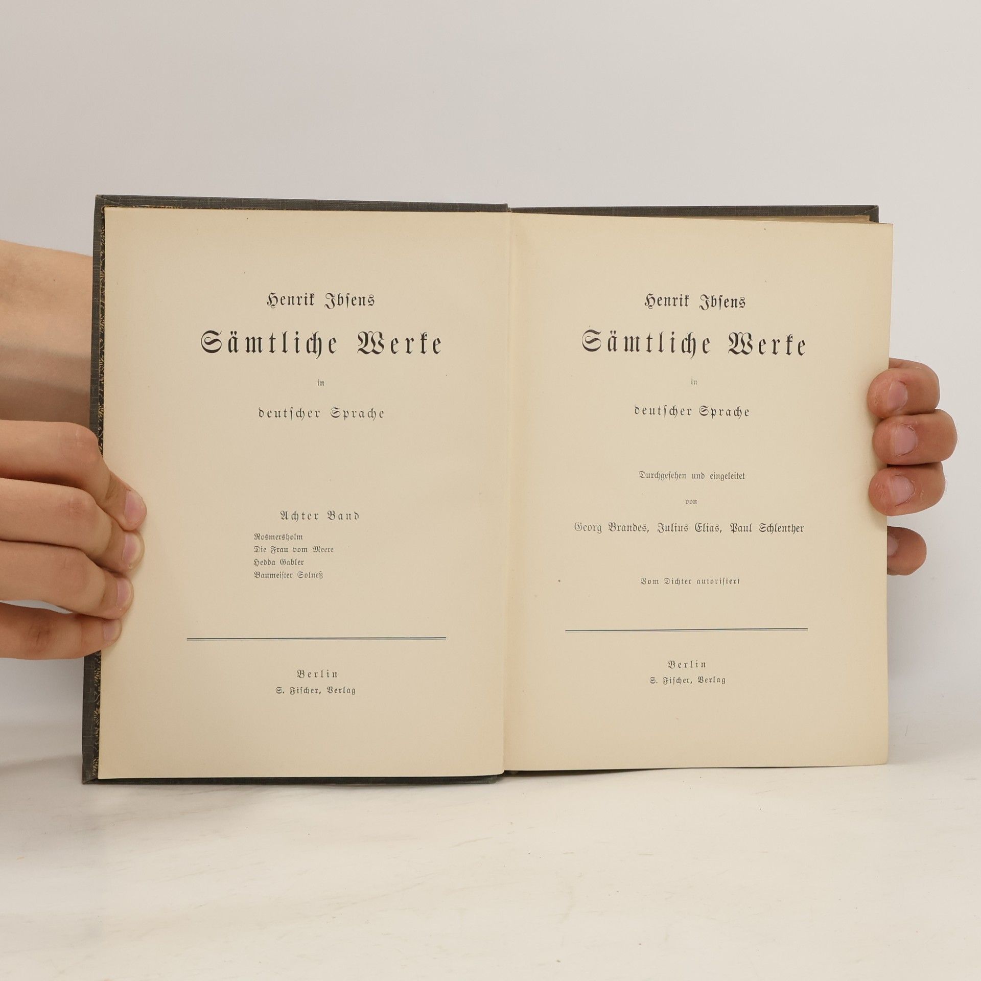 Henrik Ibsen Henrik Ibsens sämtliche Werke 8