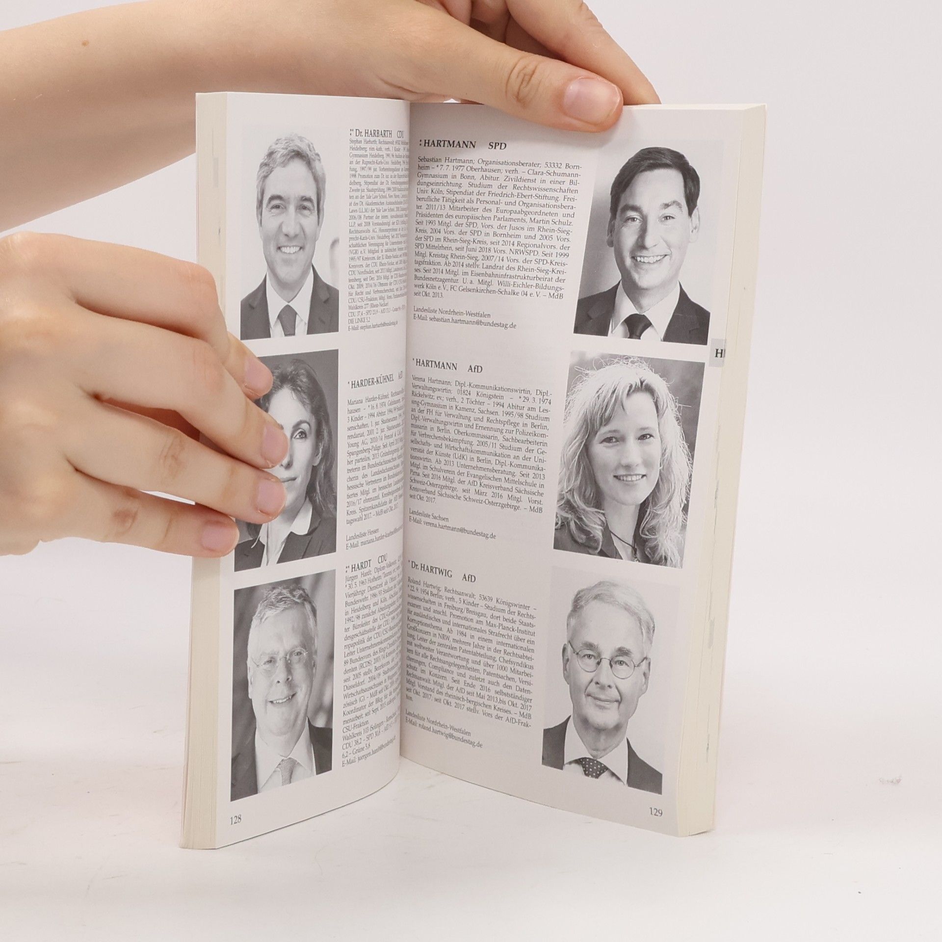 Klaus J. Holzapfel Kürschners Volkshandbuch Deutscher Bundestag