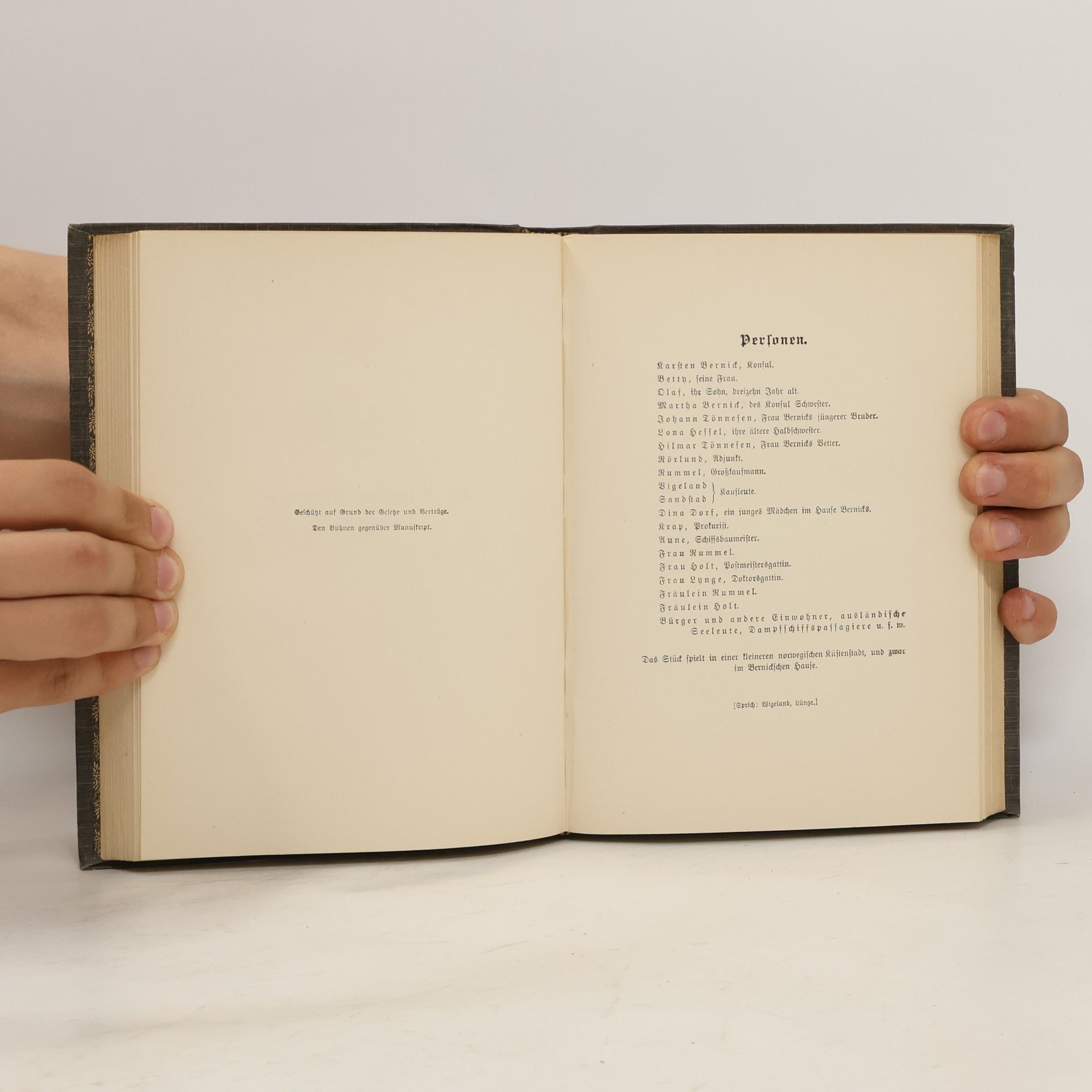 Henrik Ibsen Henrik Ibsens sämtliche Werke in deutscher Sprache. Sechster Band