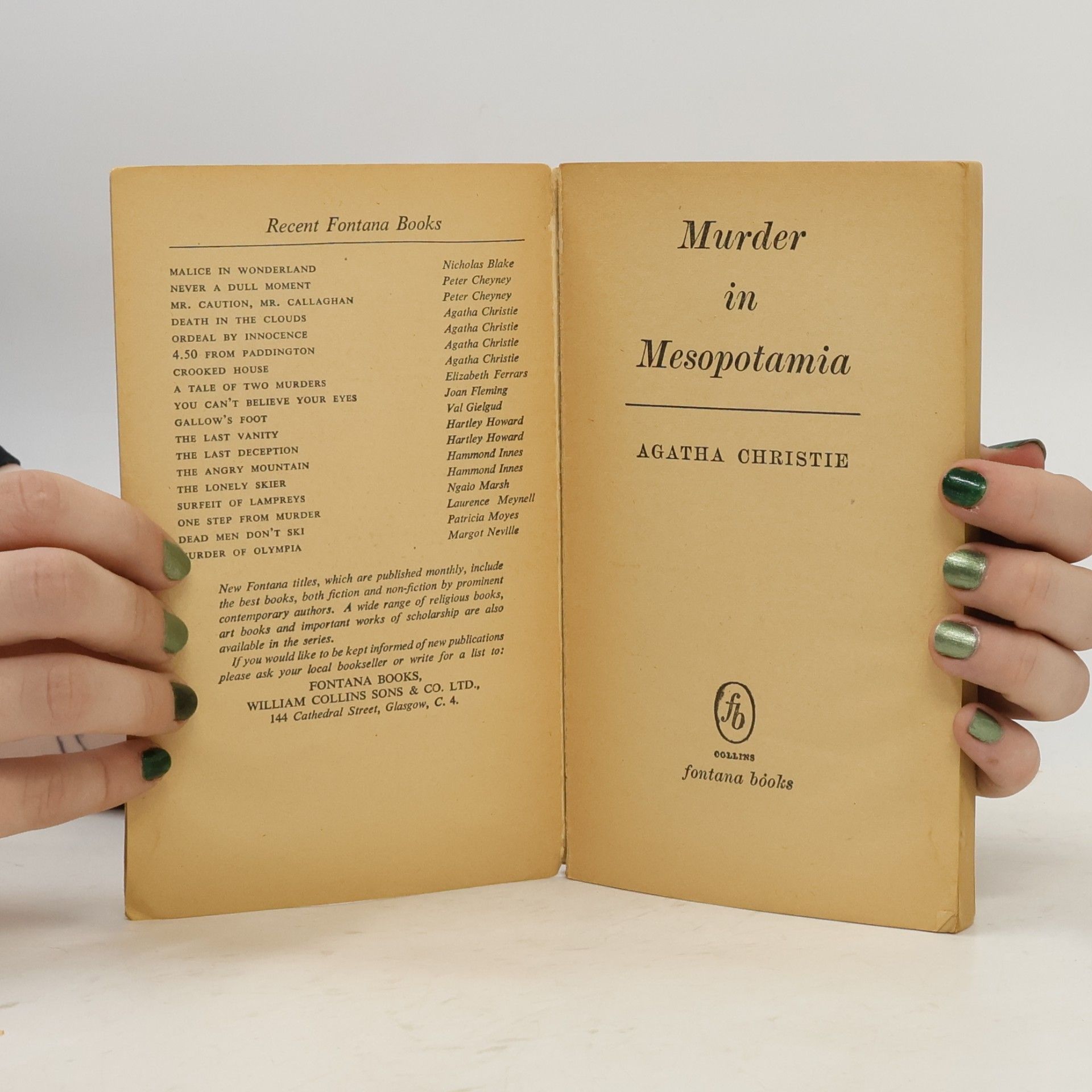 Agatha Christie Murder in Mesopotamia