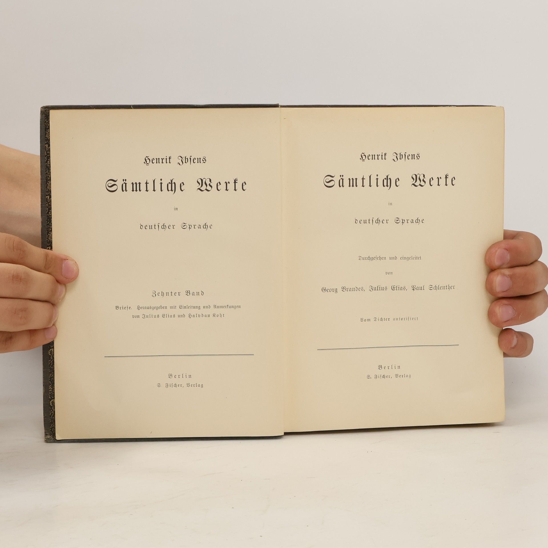 Henrik Ibsen Henrik Ibsens sämtliche Werke in deutscher Sprache. Zehnter Band