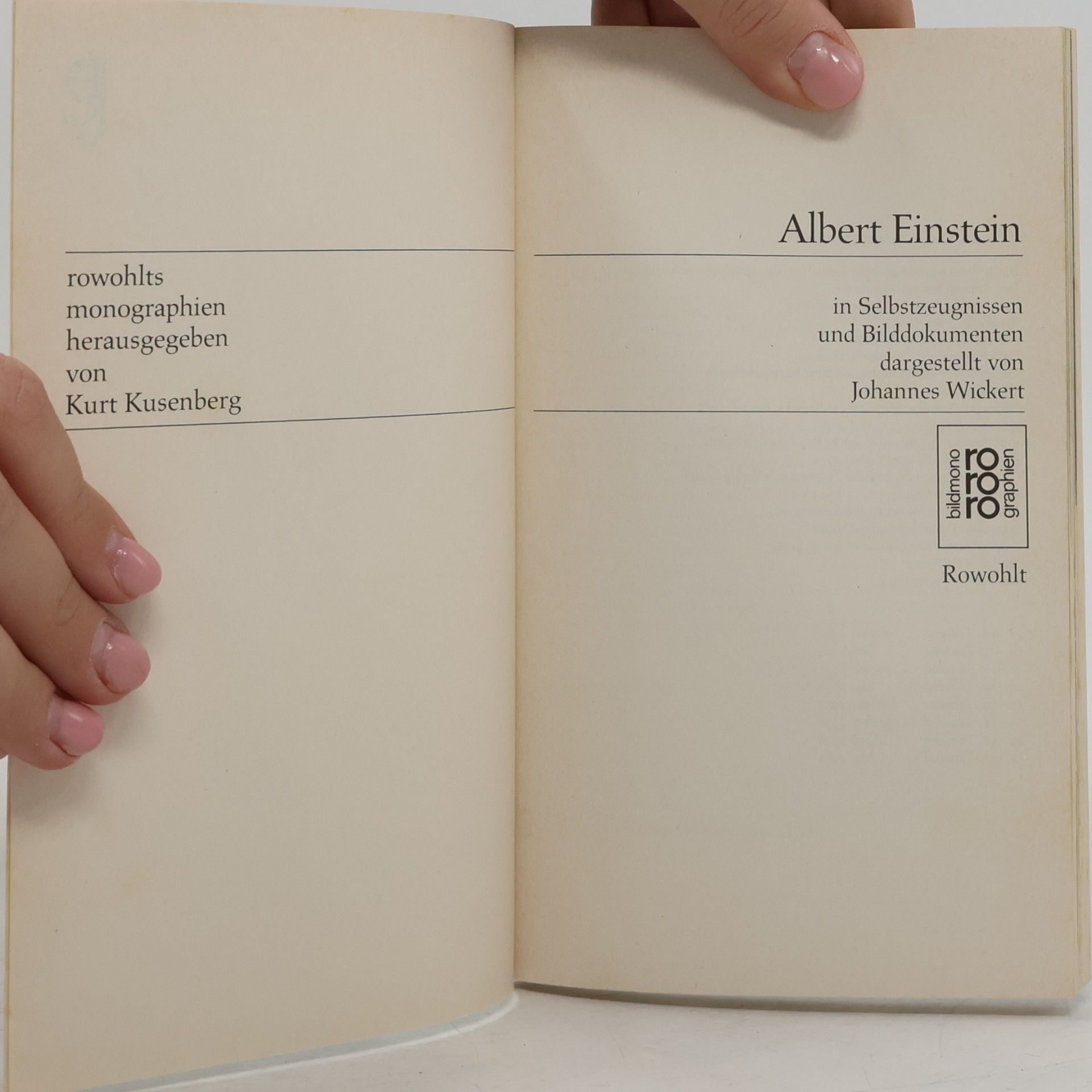 Johannes Wickert Einstein