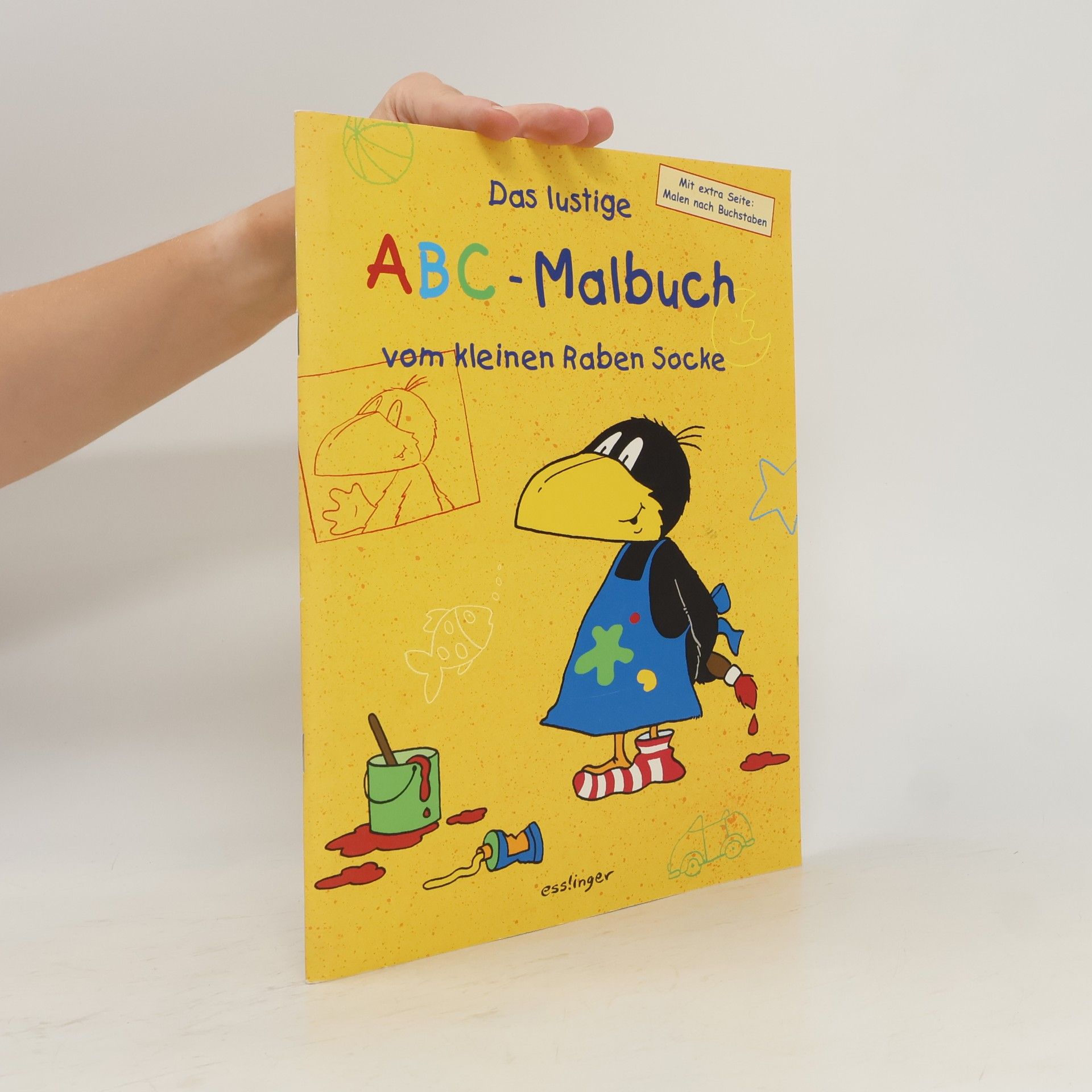Annet Rudolph Das lustige ABC-Malbuch vom kleinen Raben Socke