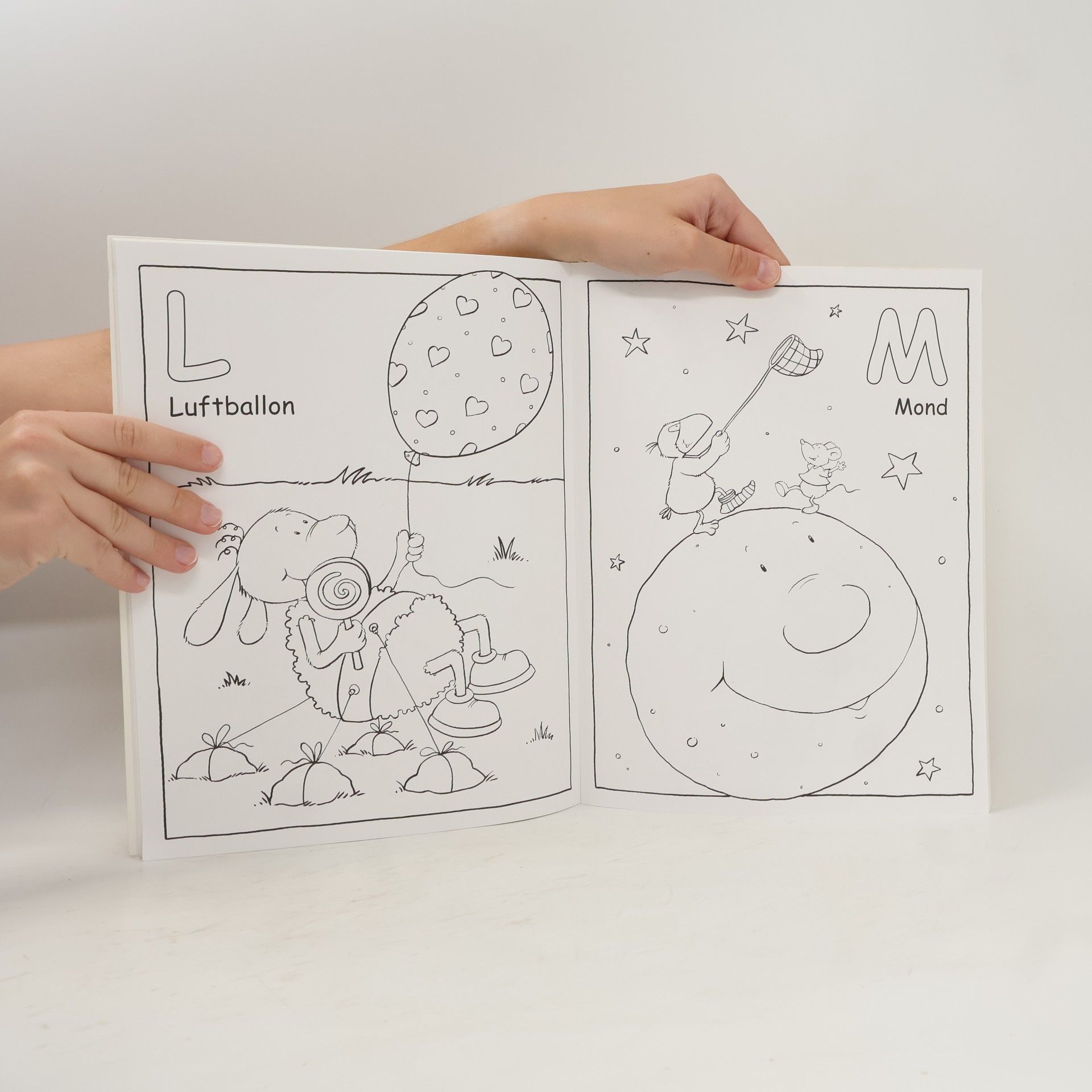 Nele Moost Das lustige ABC-Malbuch vom kleinen Raben Socke