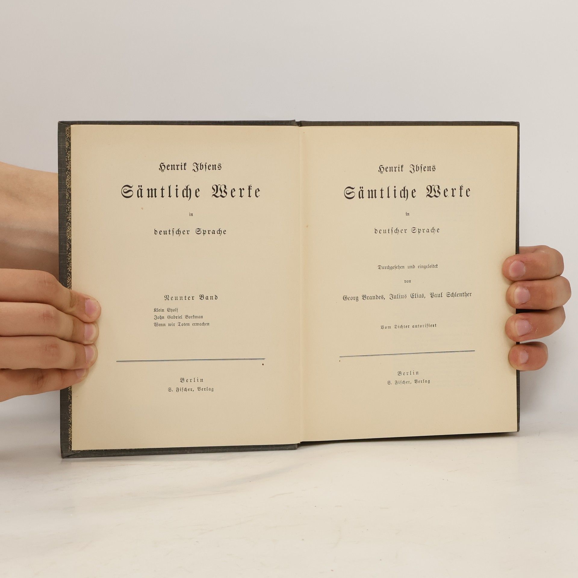 Henrik Ibsen Henrik Ibsens sämtliche Werke in deutscher Sprache IX.