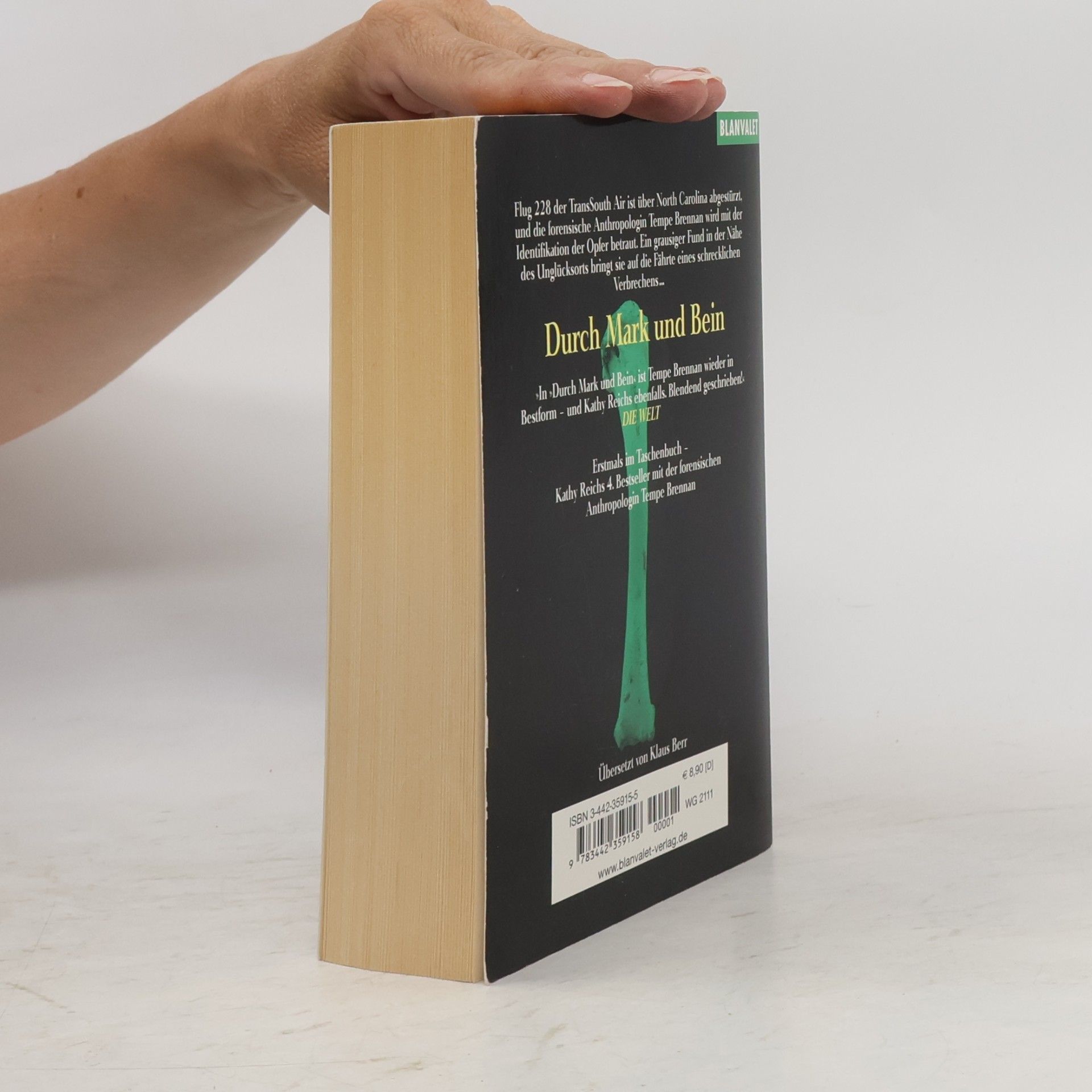 Kathy Reichs Durch Mark und Bein