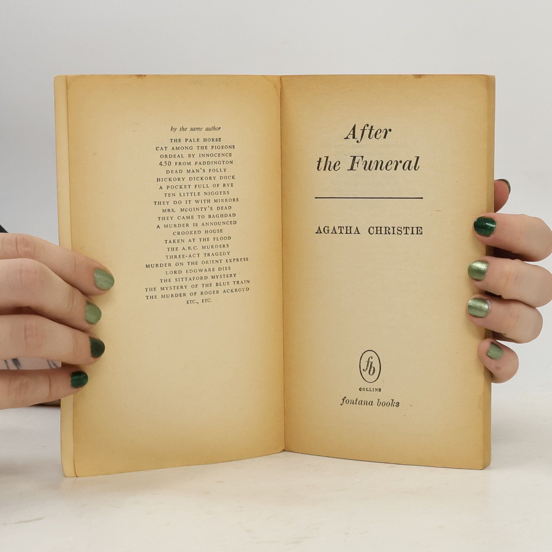 Agatha Christie Murder at the Gallop (After the Funeral)