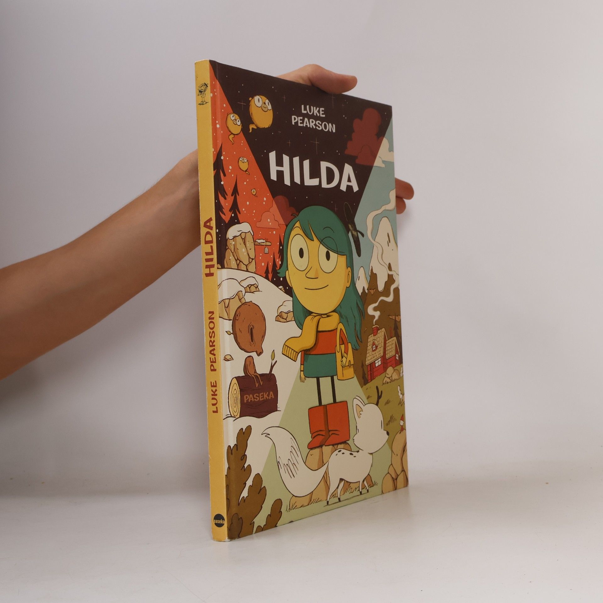 Luke Pearson Hilda a troll ; Hilda a půlnoční obr