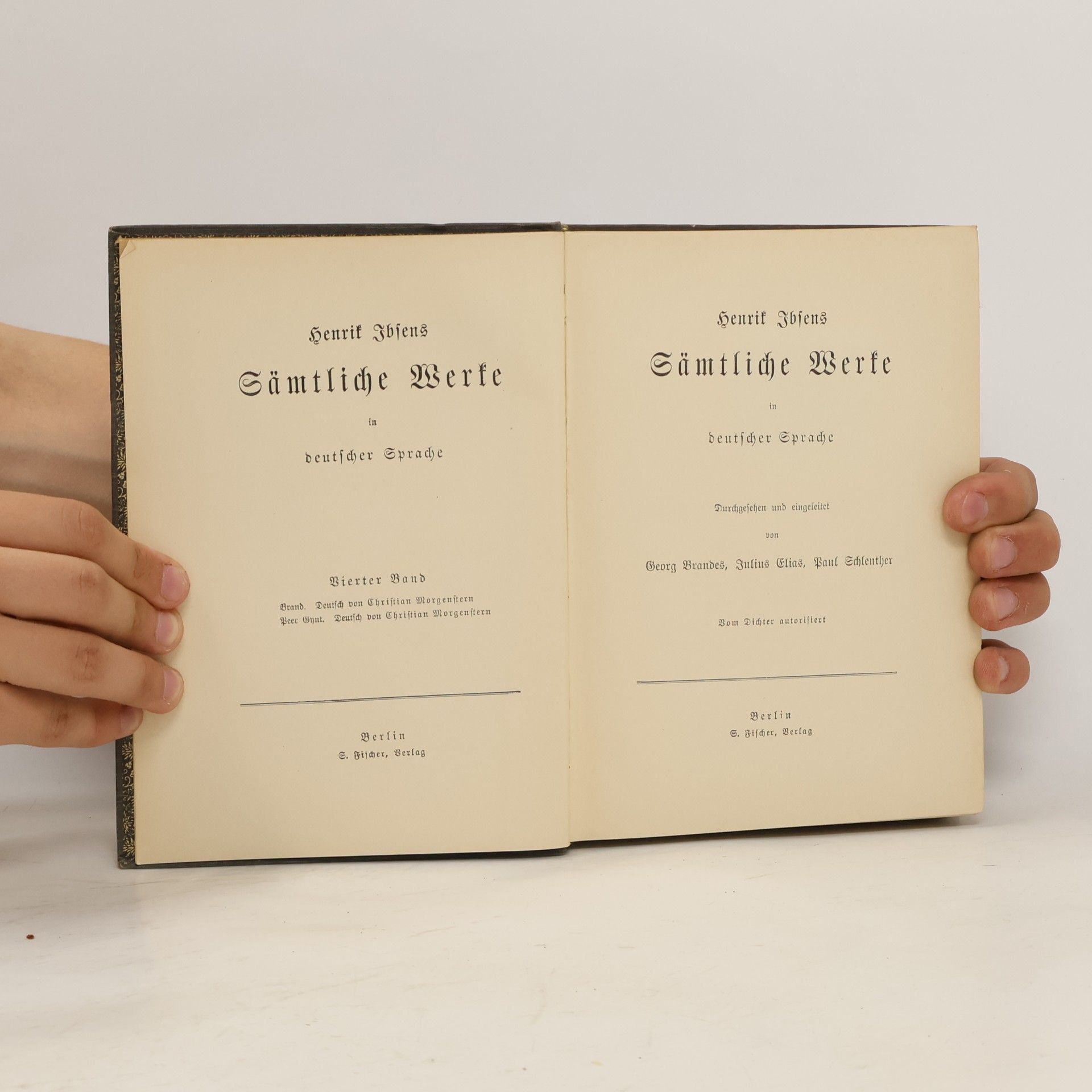 Henrik Ibsen Henrik Ibsens Sämtliche Werke in deutscher Sprache. Vierter Band