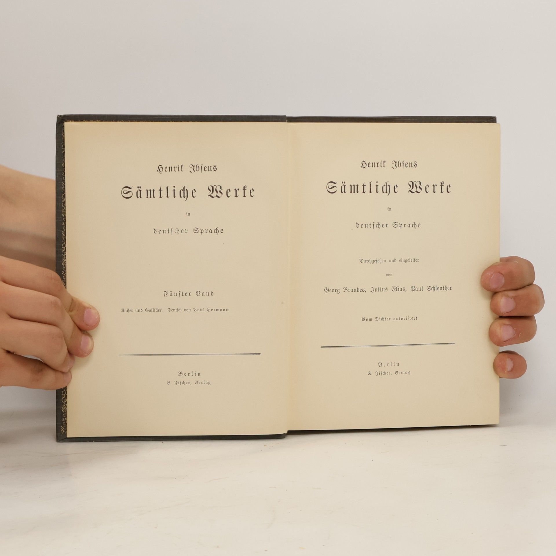 Henrik Ibsen Henrik Ibsens Sämtliche Werke in deutscher Sprache. Fünfter Band