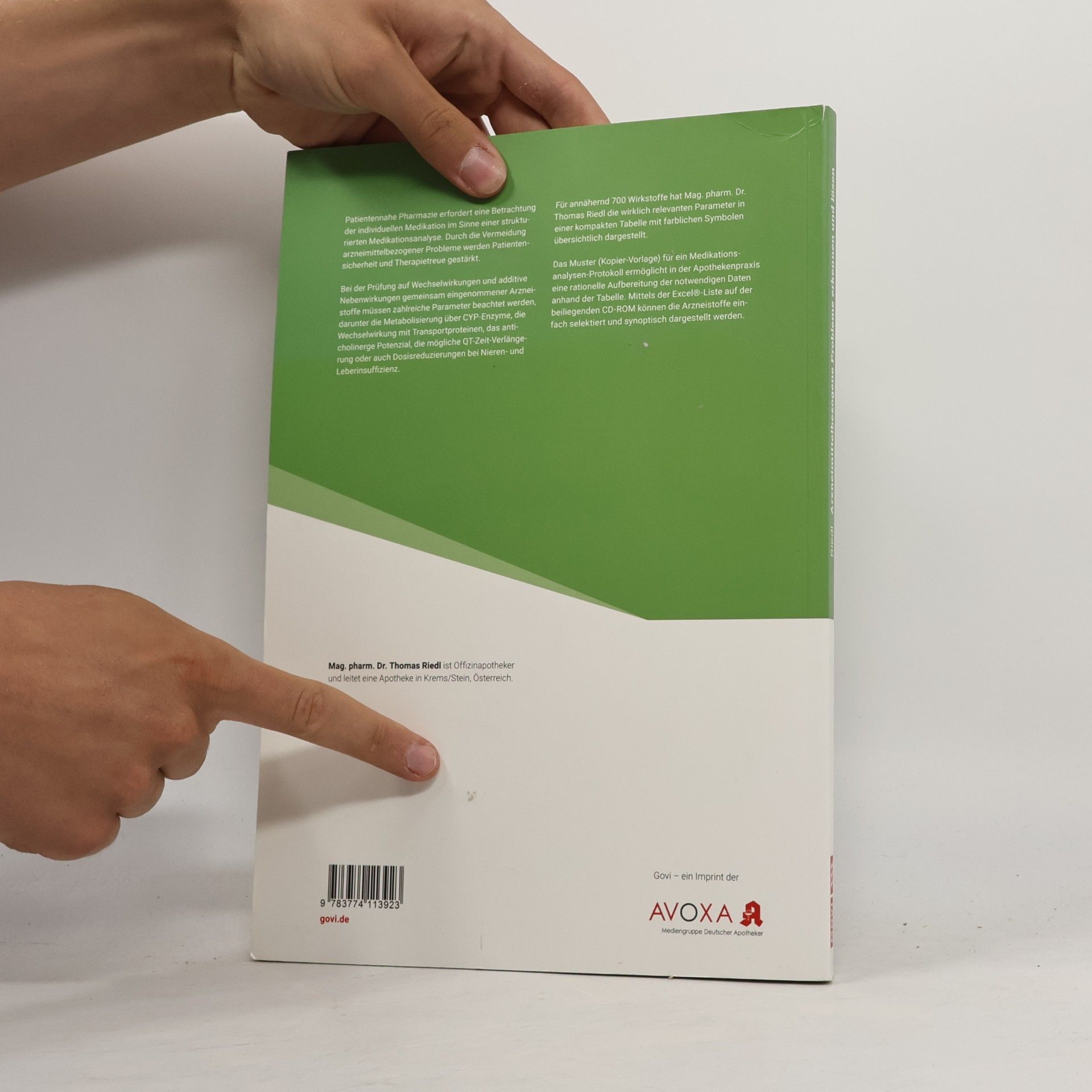 Thomas Riedl Arzneimittelbezogene Probleme erkennen und lösen inklusive CD-ROM