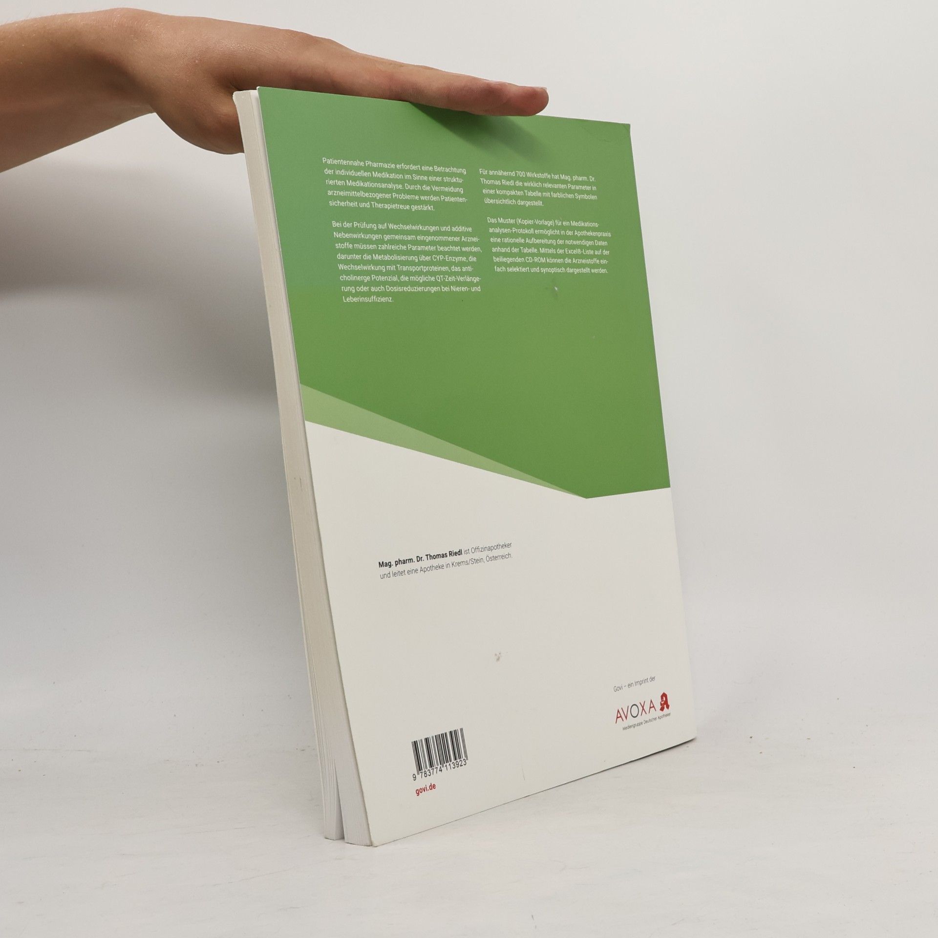 Thomas Riedl Arzneimittelbezogene Probleme erkennen und lösen inklusive CD-ROM