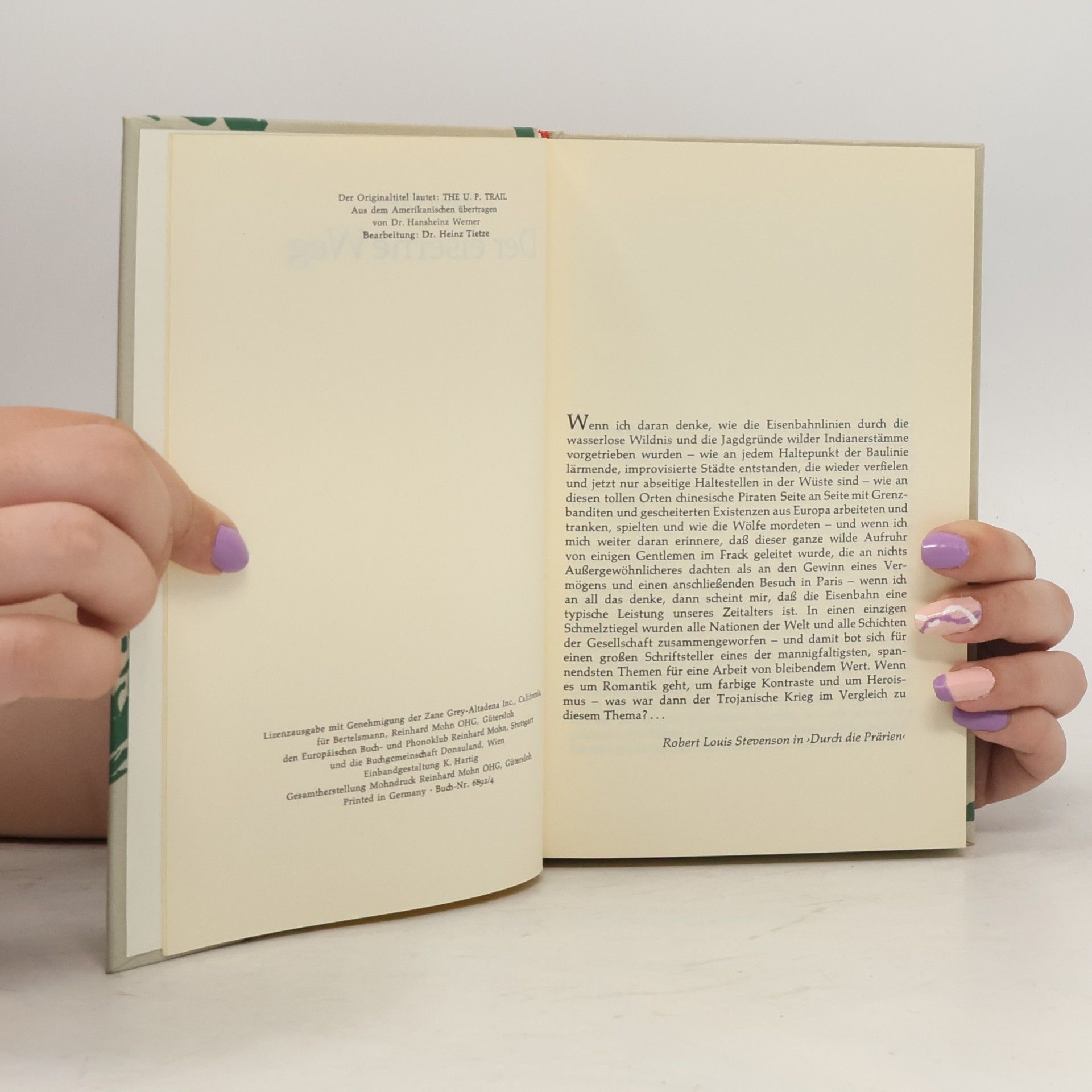 Zane Grey Der eiserne Weg