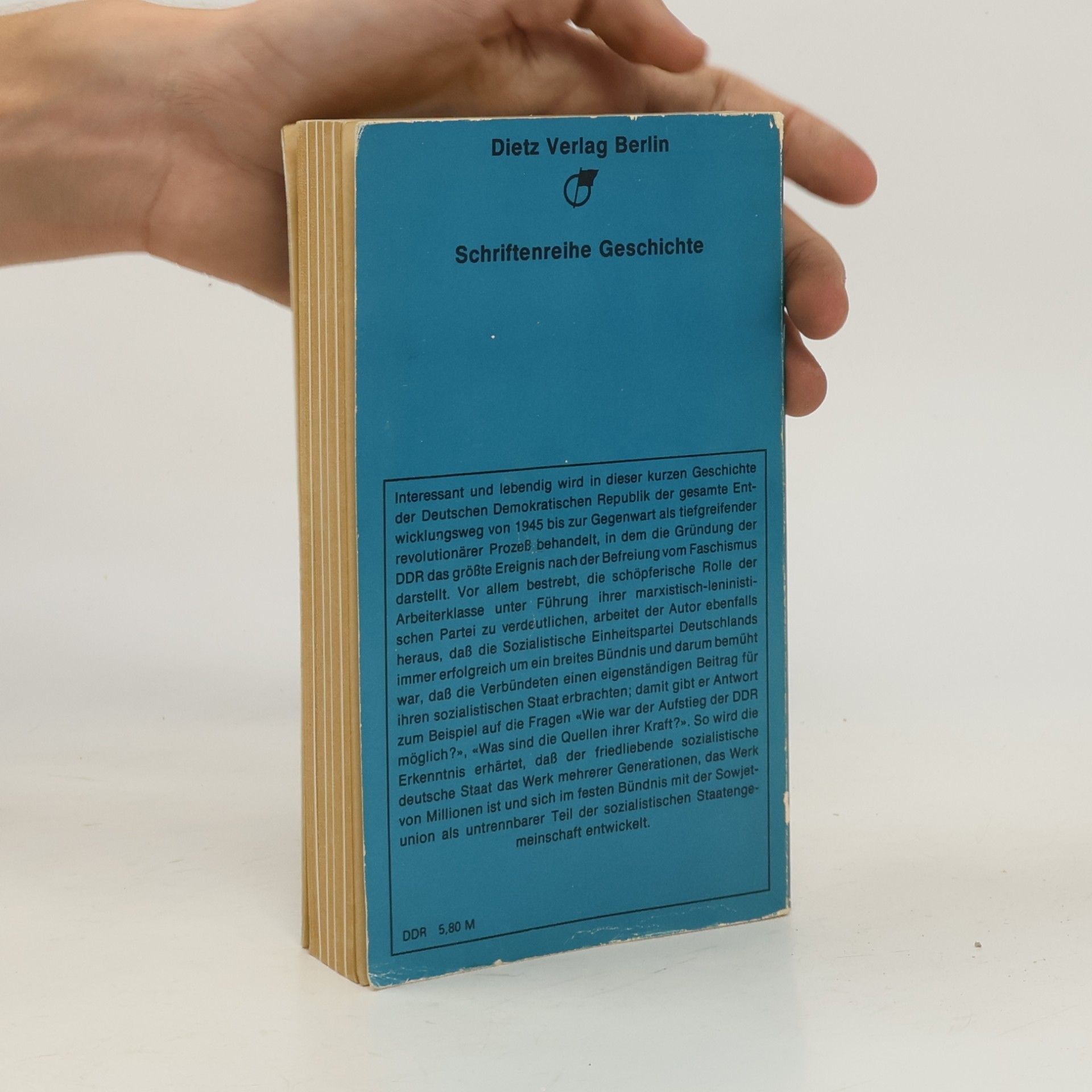 Heinz Heitzer DDR Geschichtlicher Überblick