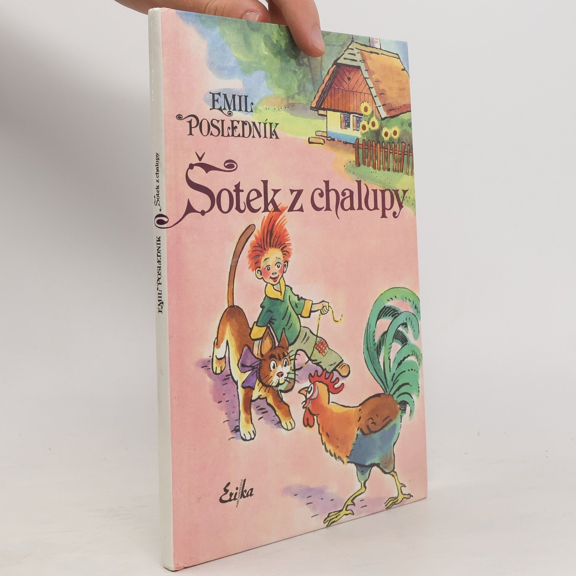 Emil Posledník Šotek z chalupy