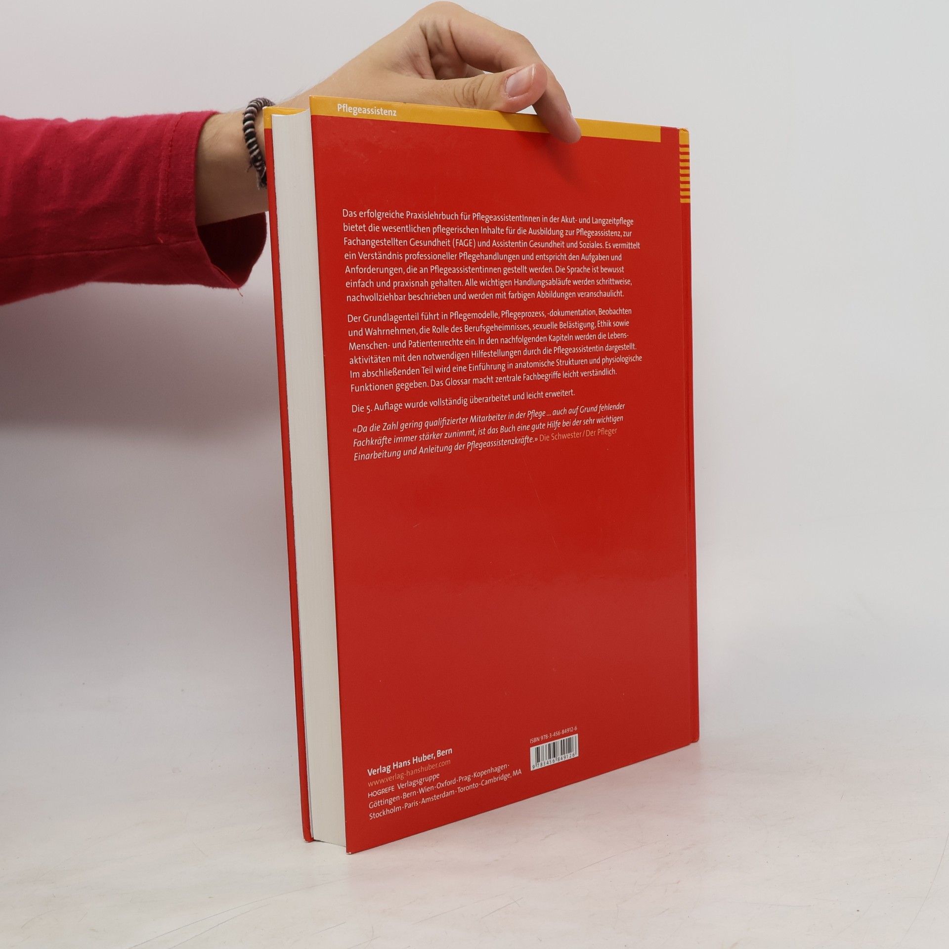 Elisabeth Blunier Lehrbuch Pflegeassistenz