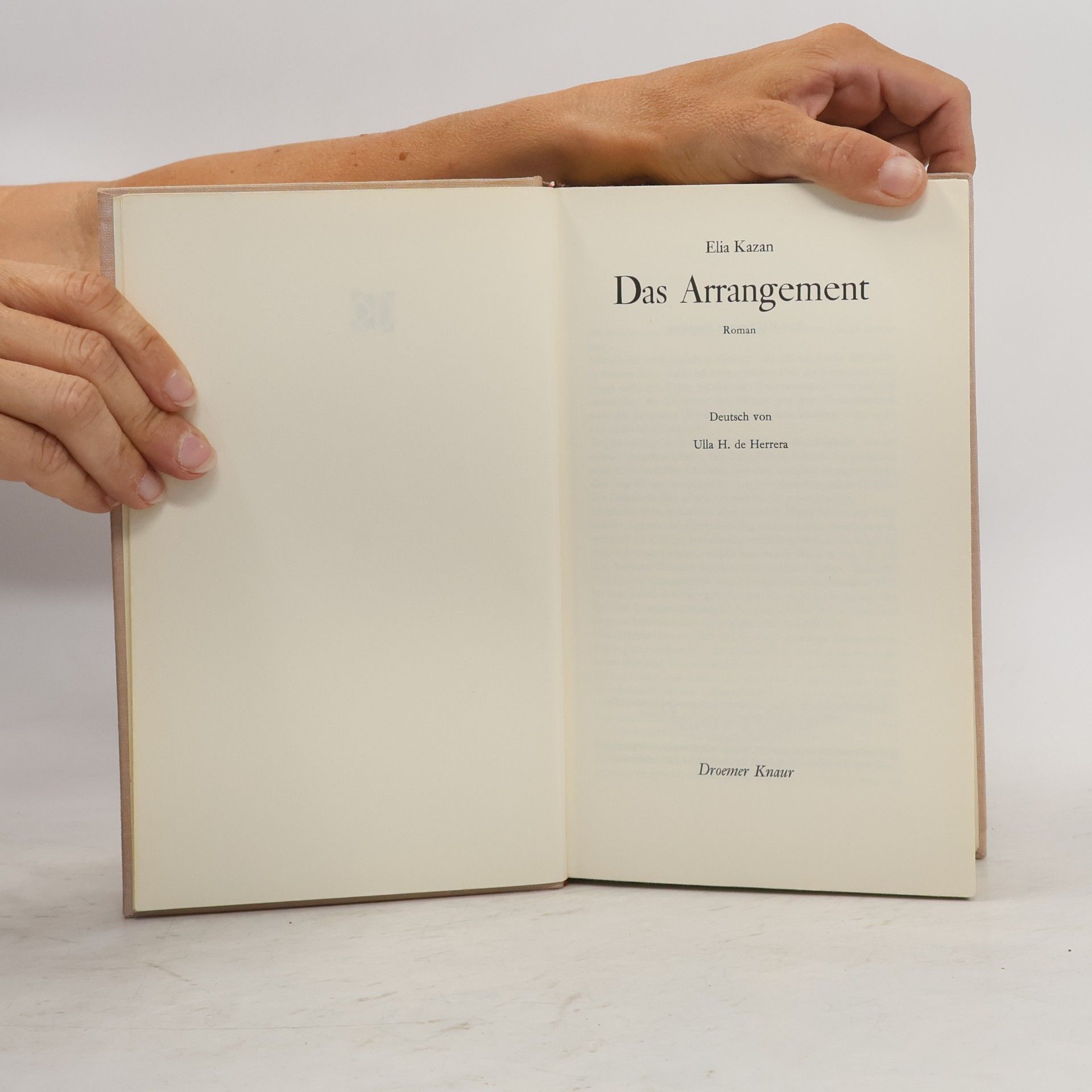 Elia Kazan Das Arrangement