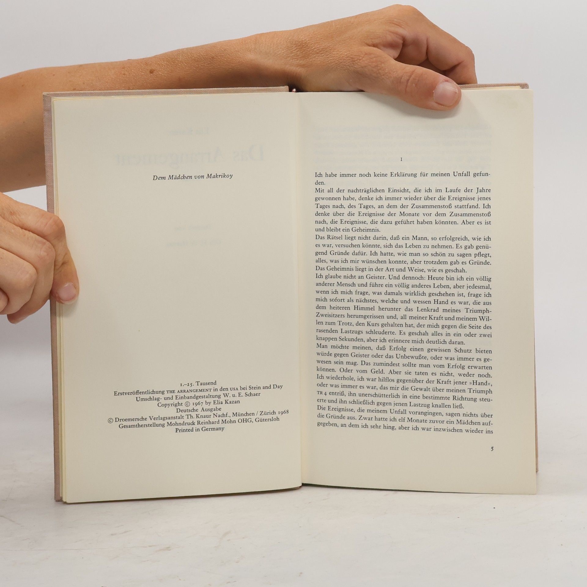 Elia Kazan Das Arrangement