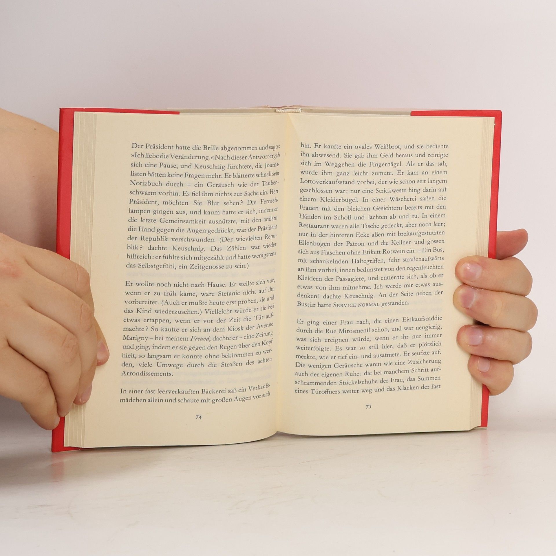 Peter Handke Die Stunde der wahren Empfindung