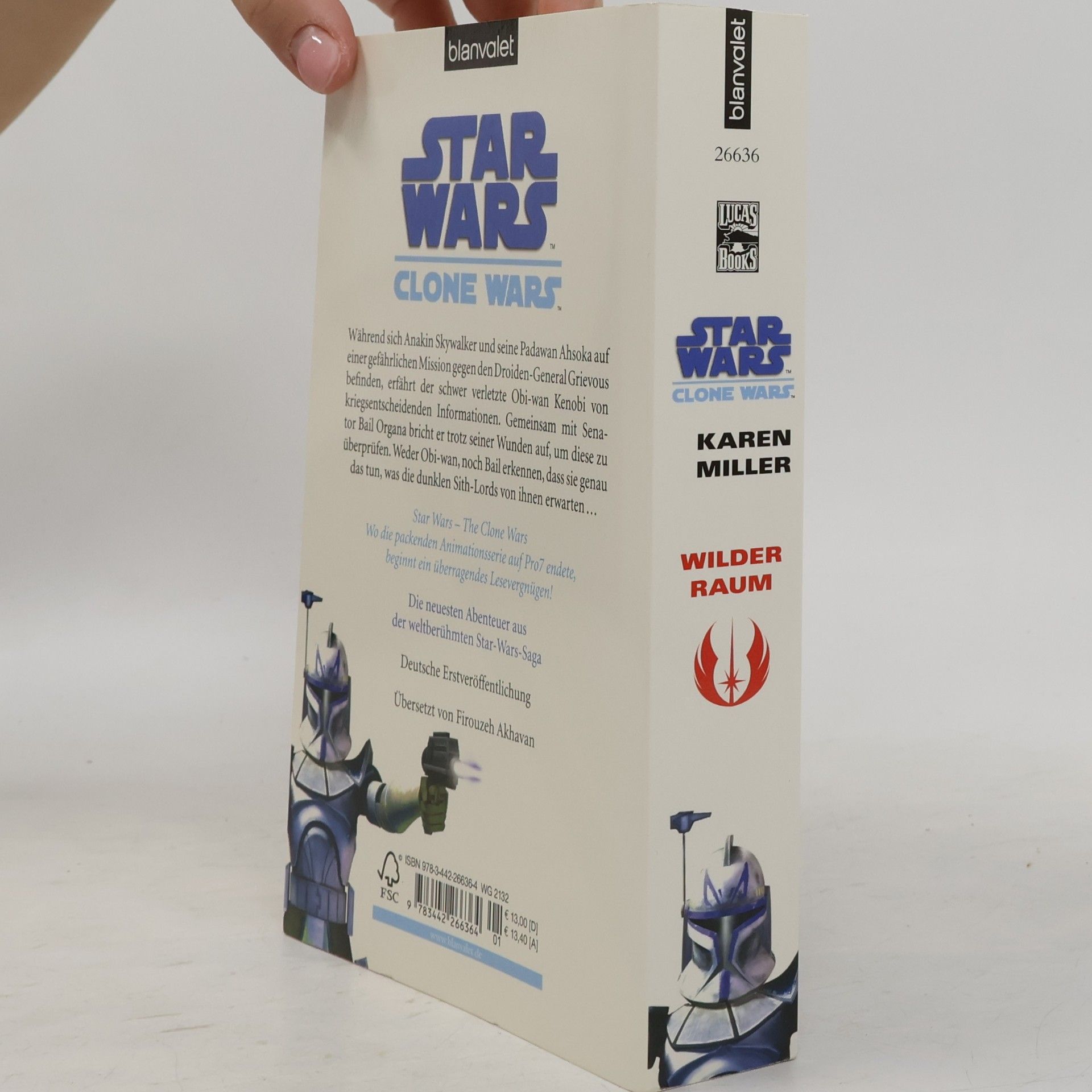 Karen Miller Star Wars, Clone Wars - Wilder Raum