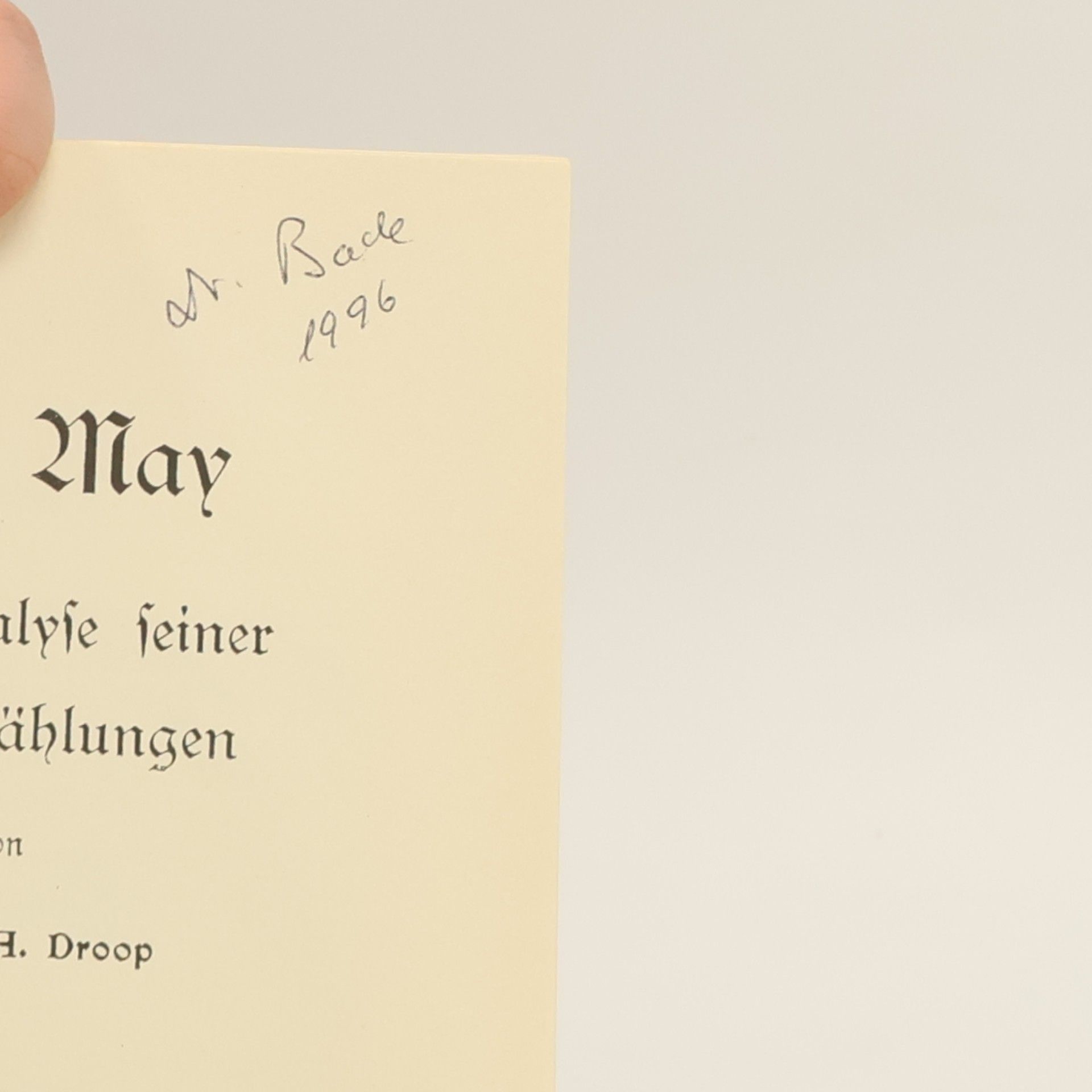 Karl May Eine Analyse seiner Reise-Erzählungen