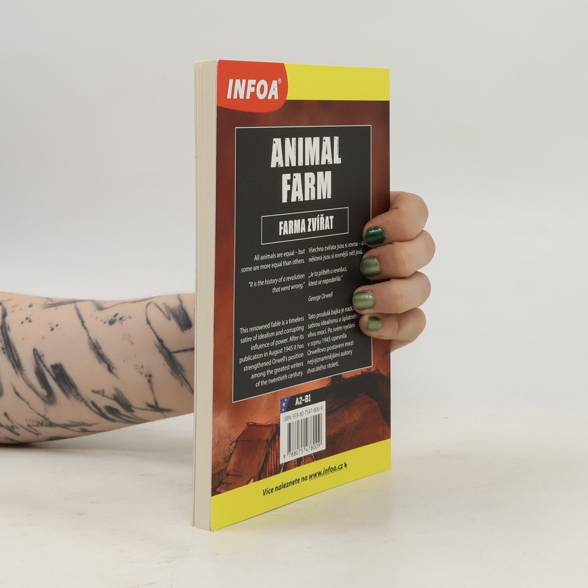 George Orwell Animal farm. Farma zvířat