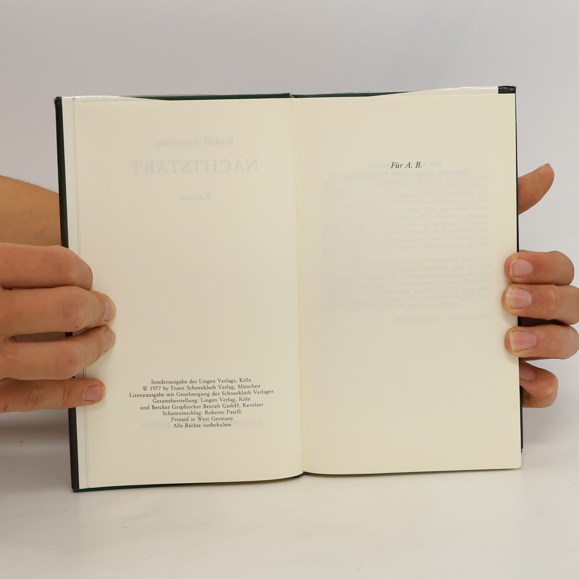 Rudolf Braunburg Nachtstart