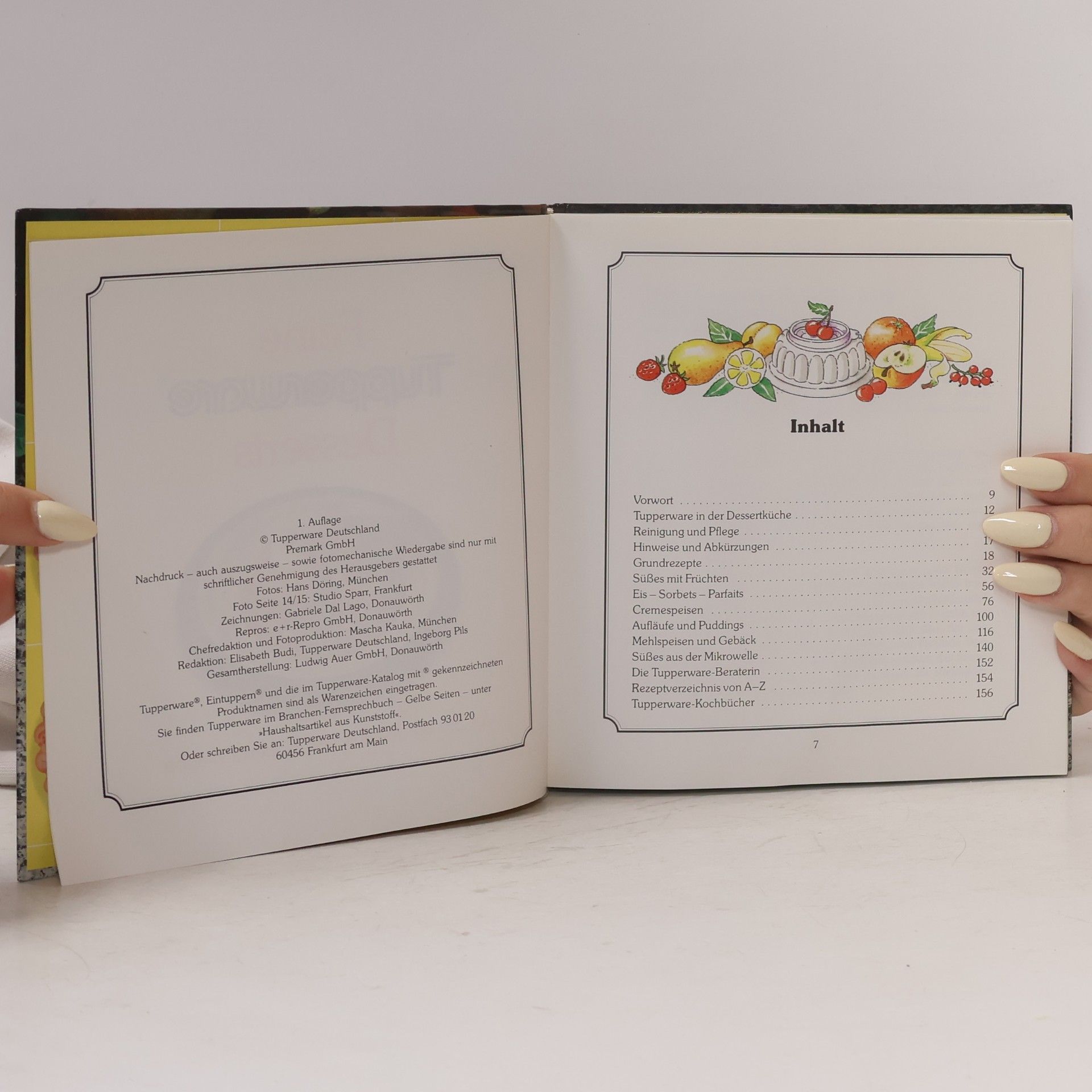 Roberto Blanco Feine Tupperware. Desserts