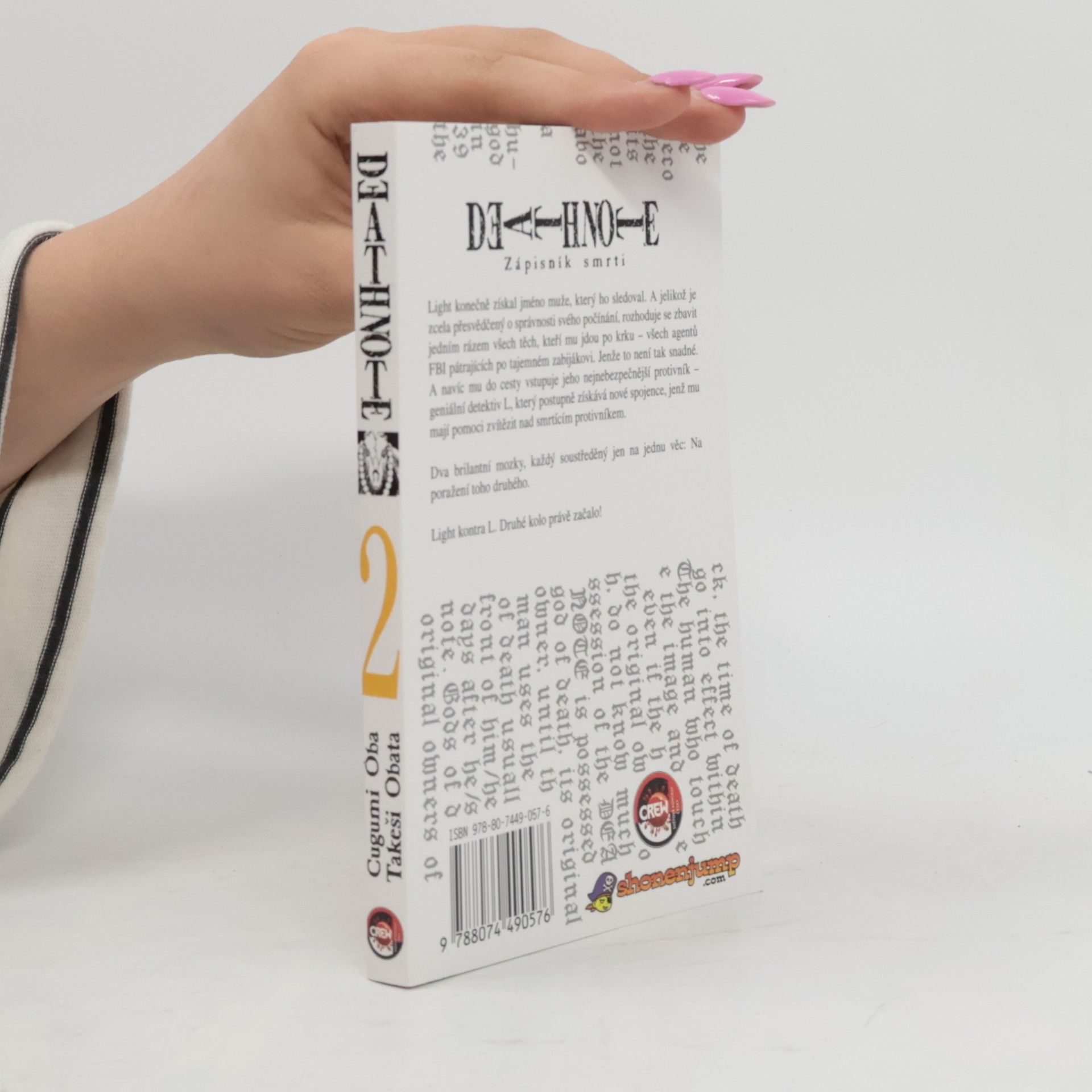 Cugumi Óba Death note. Zápisník smrti 2