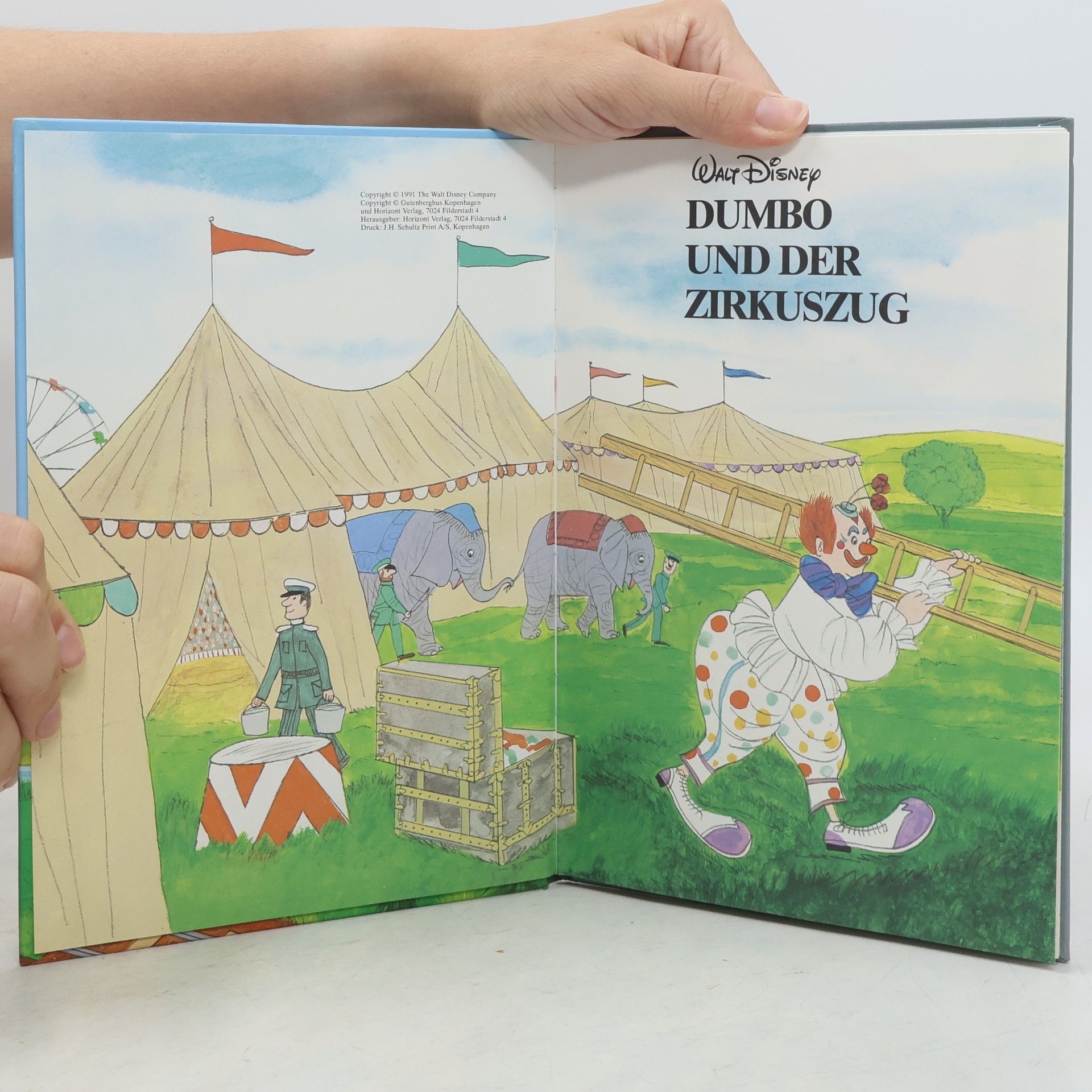 Walt Disney Dumbo und der Zirkuszug