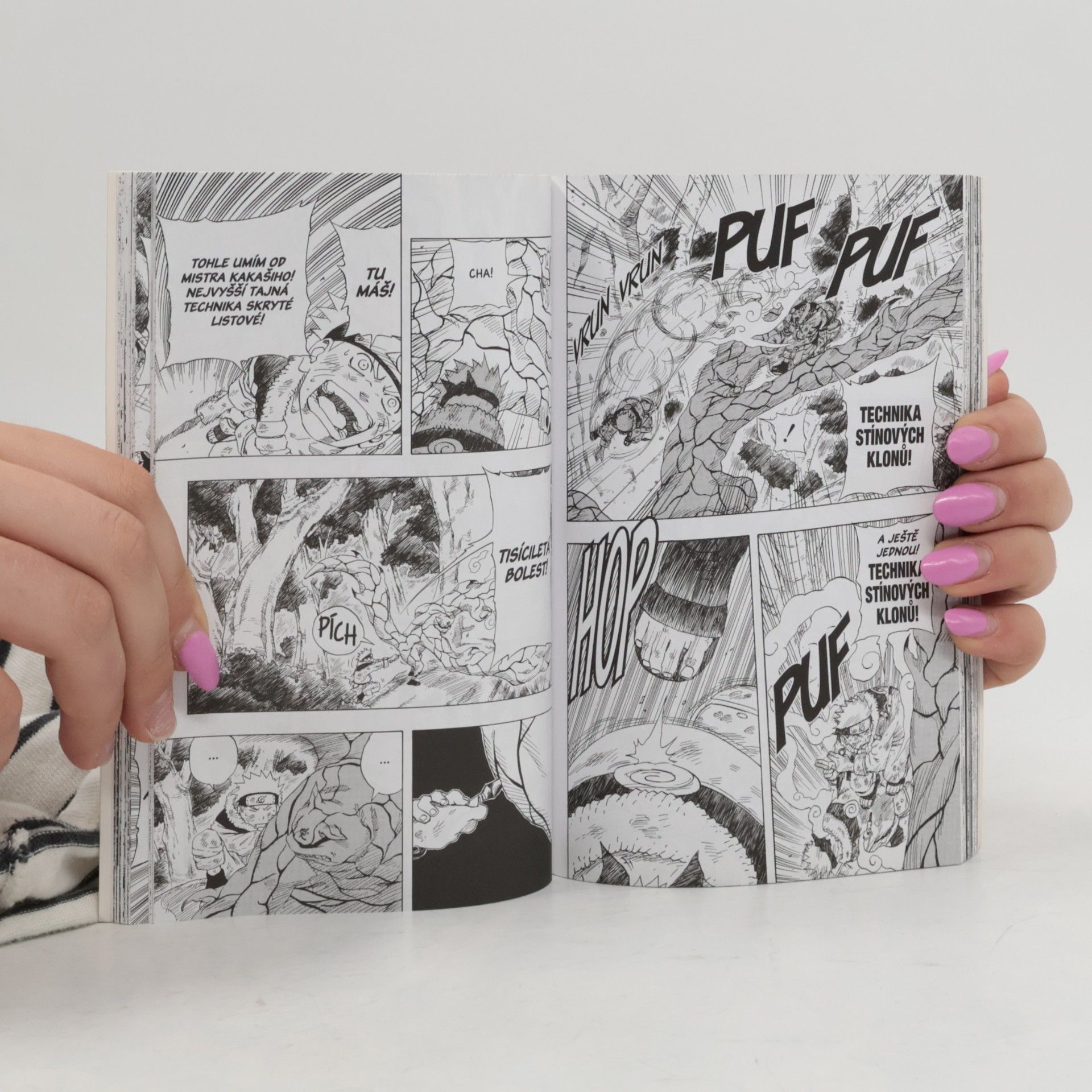 Masashi Kishimoto Naruto. 15. díl, Narutův styl!!