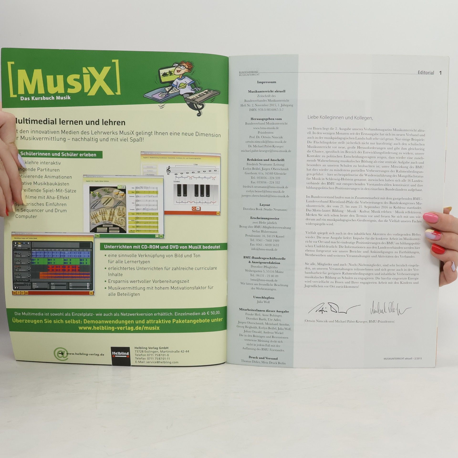 Frauke Heß Musikunterricht aktuell 2/2015