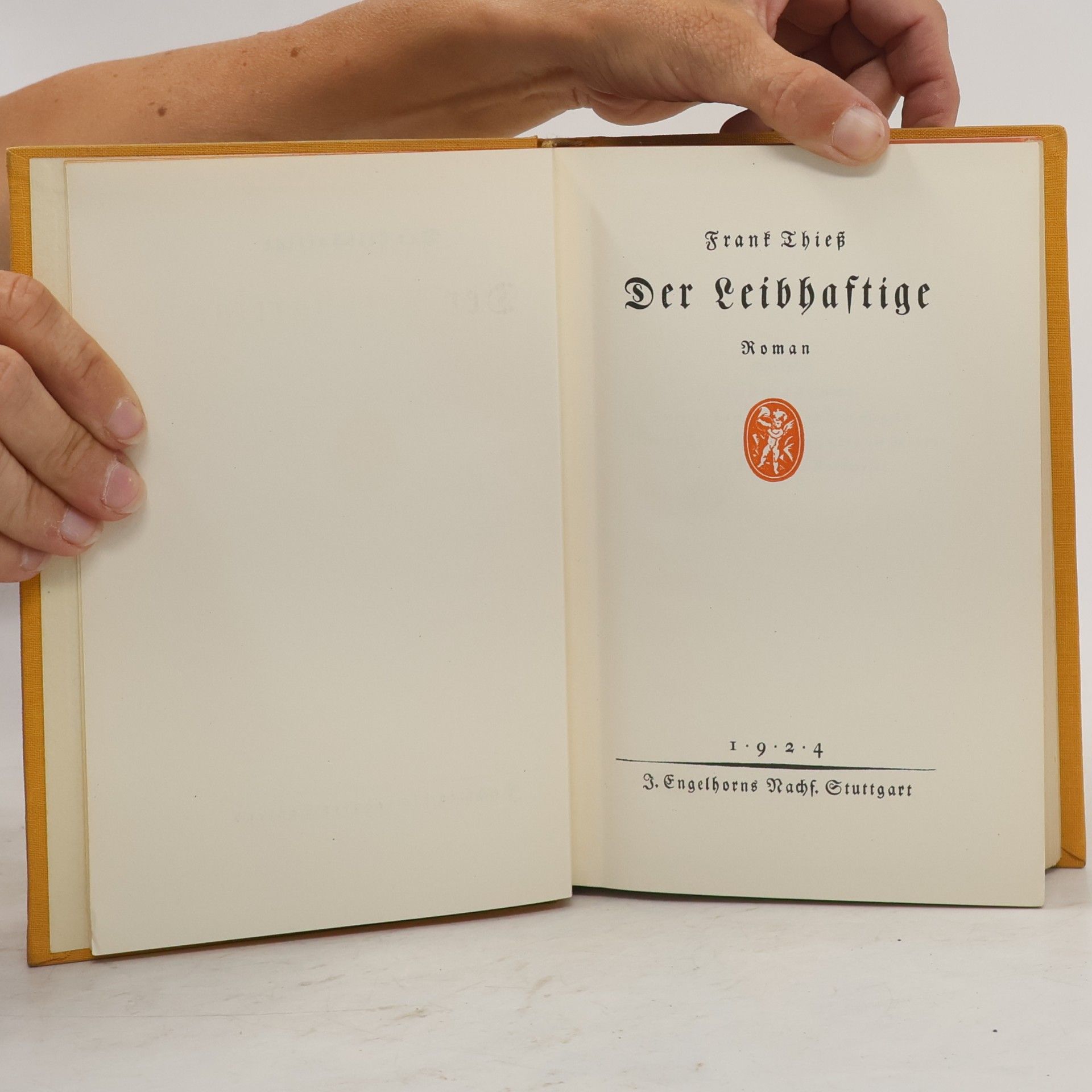 Frank Thiess Der Leibhaftige