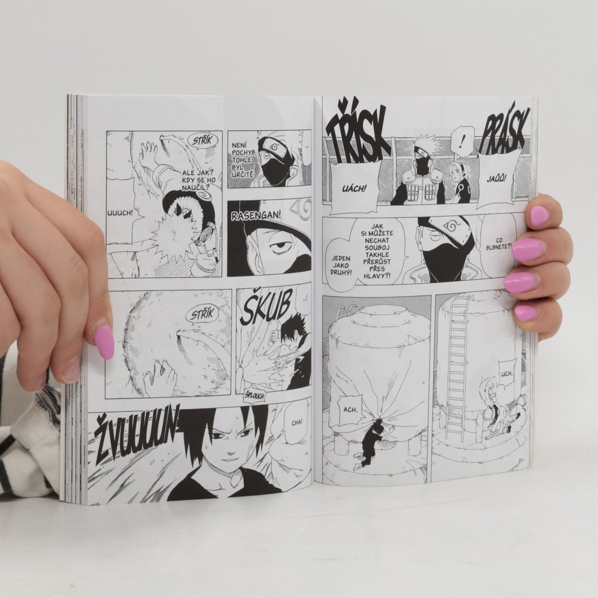 Masashi Kishimoto Naruto. 20. díl, Naruto versus Sasuke