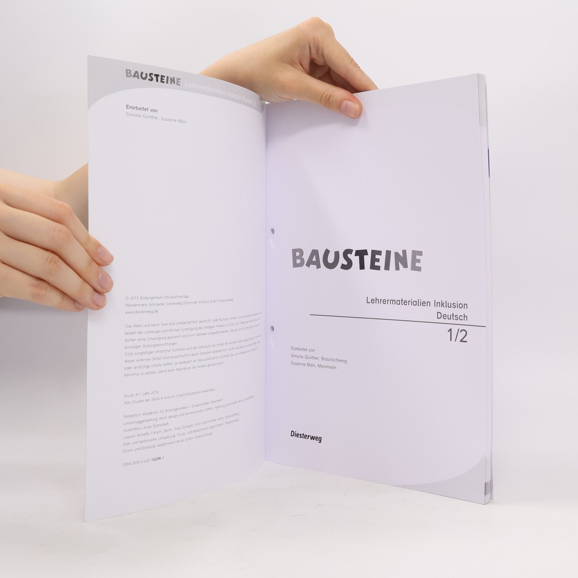 Lena-Simone Günther Lehrermaterialien Inklusion 1/2