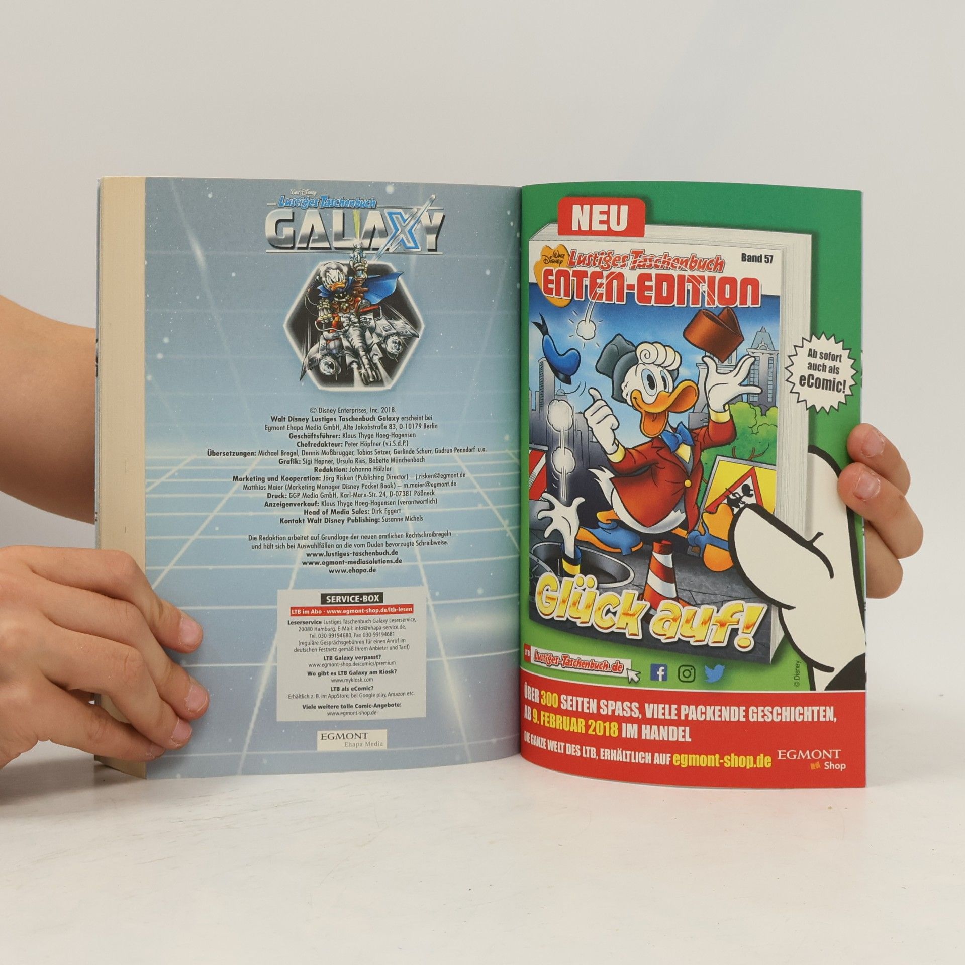 Walt Disney Lustiges Taschenbuch 01: Galaxy