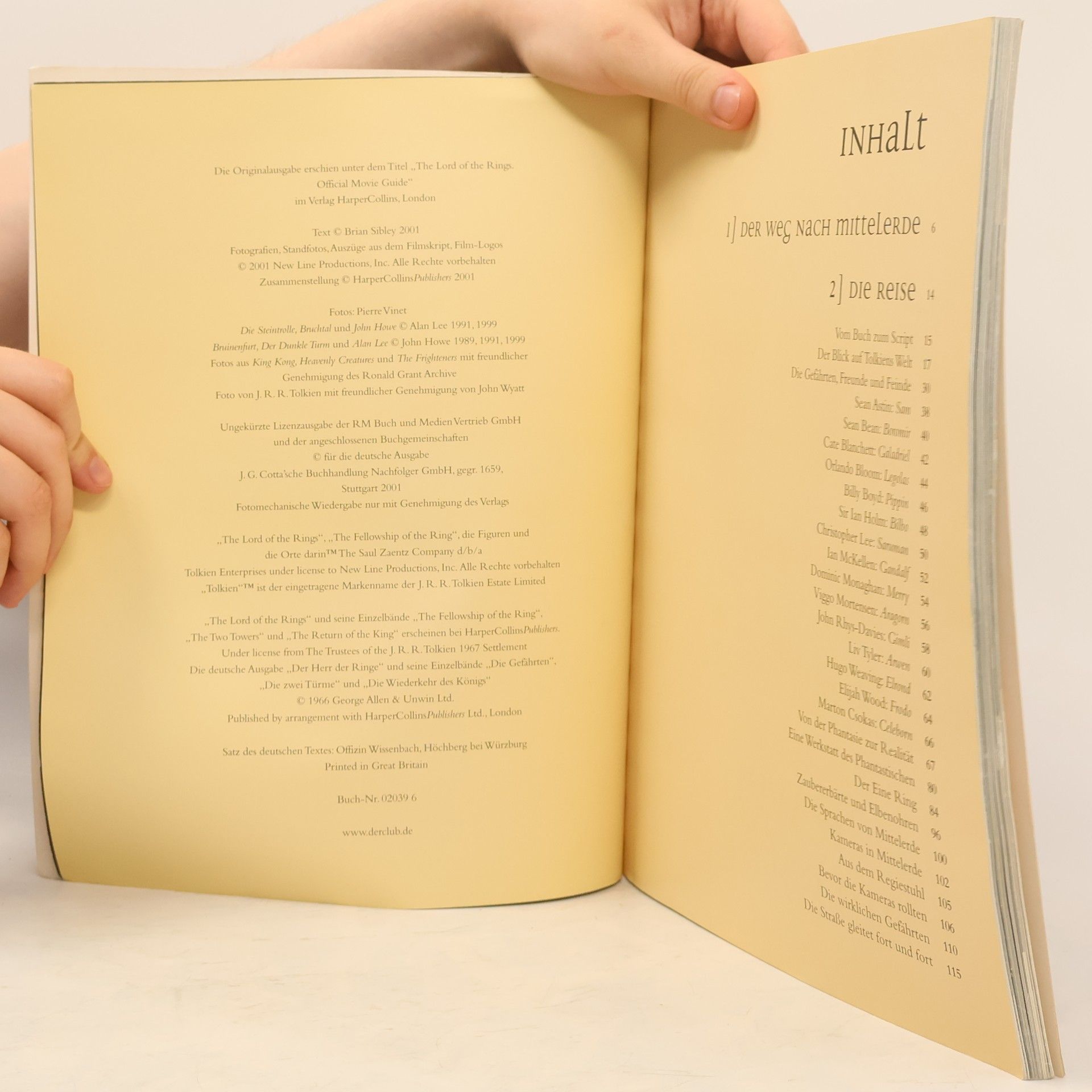 Various authors Der Herr der Ringe. Das offizielle Filmbuch