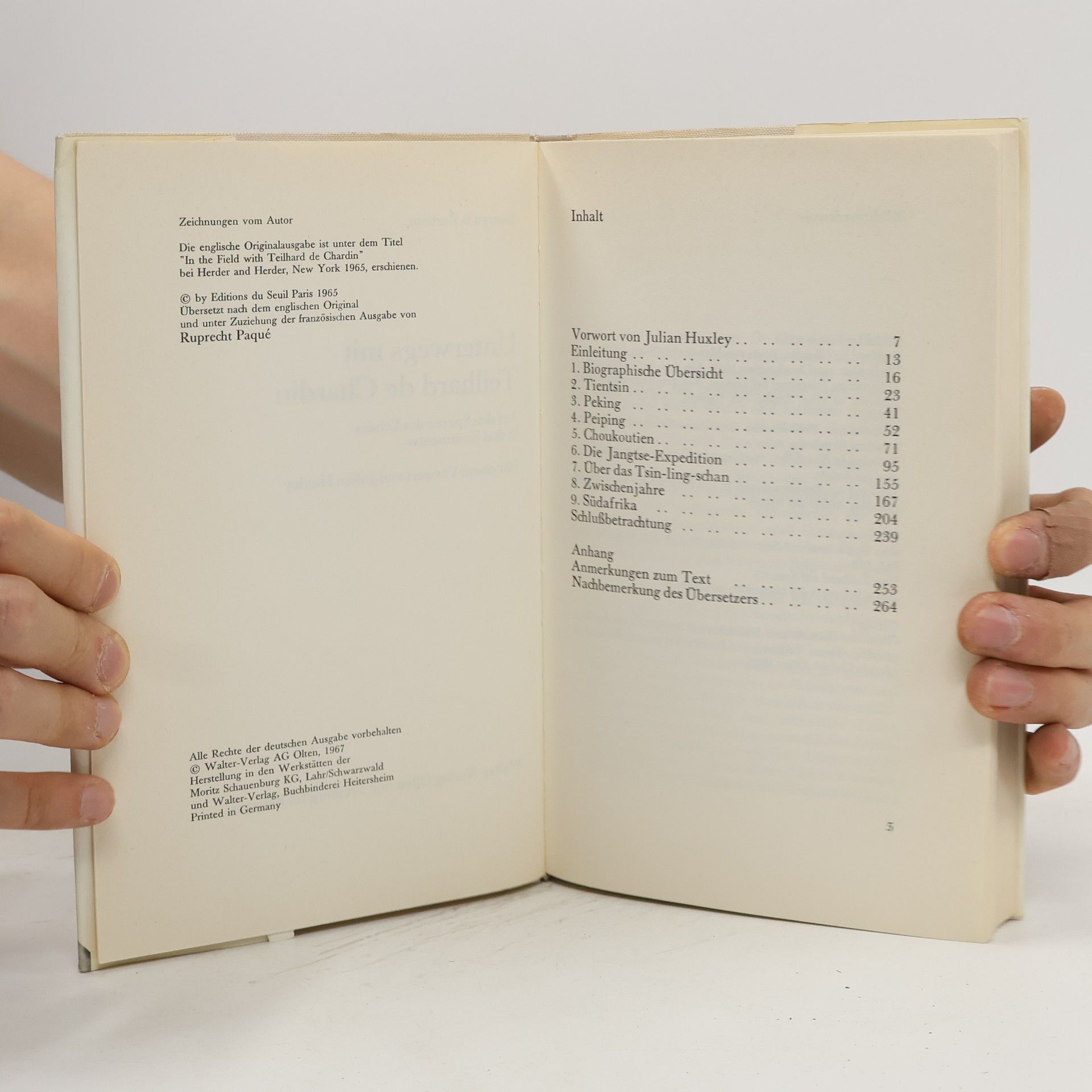 George B. Barbour Unterwegs mit Teilhard