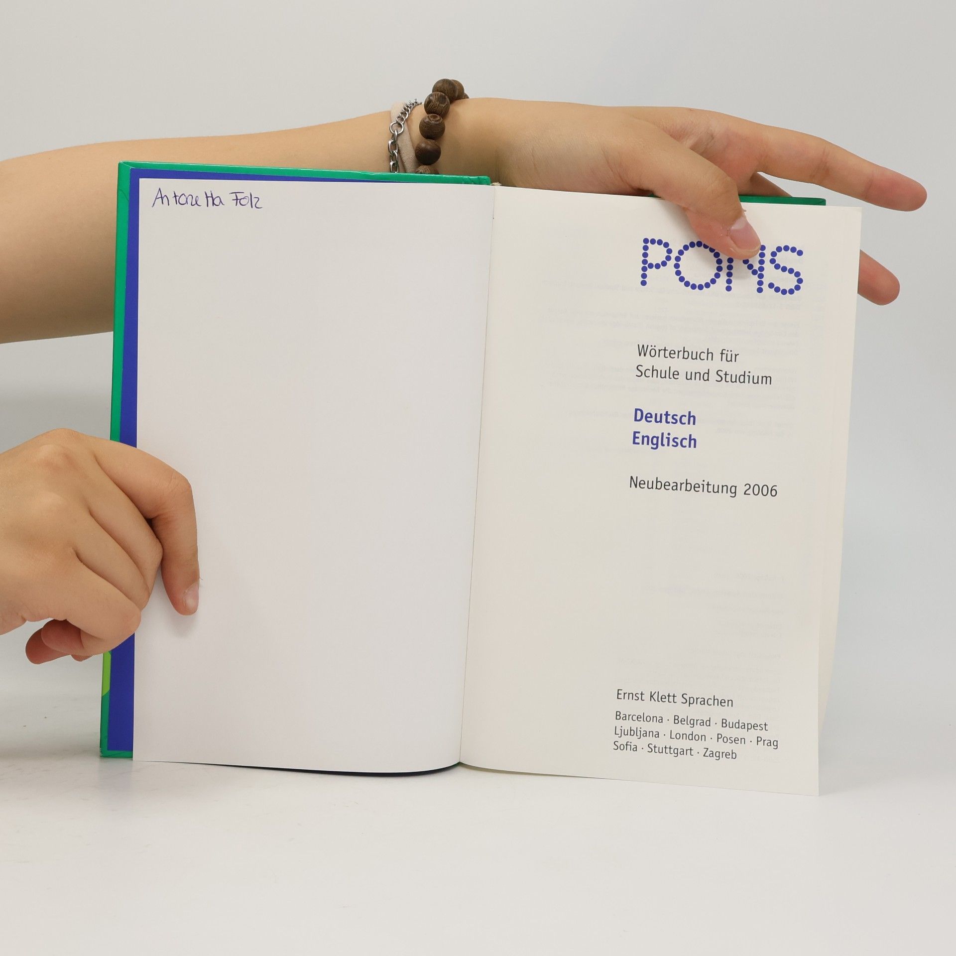 Marieluise Schmitz PONS Wörterbuch für Schule und Studium