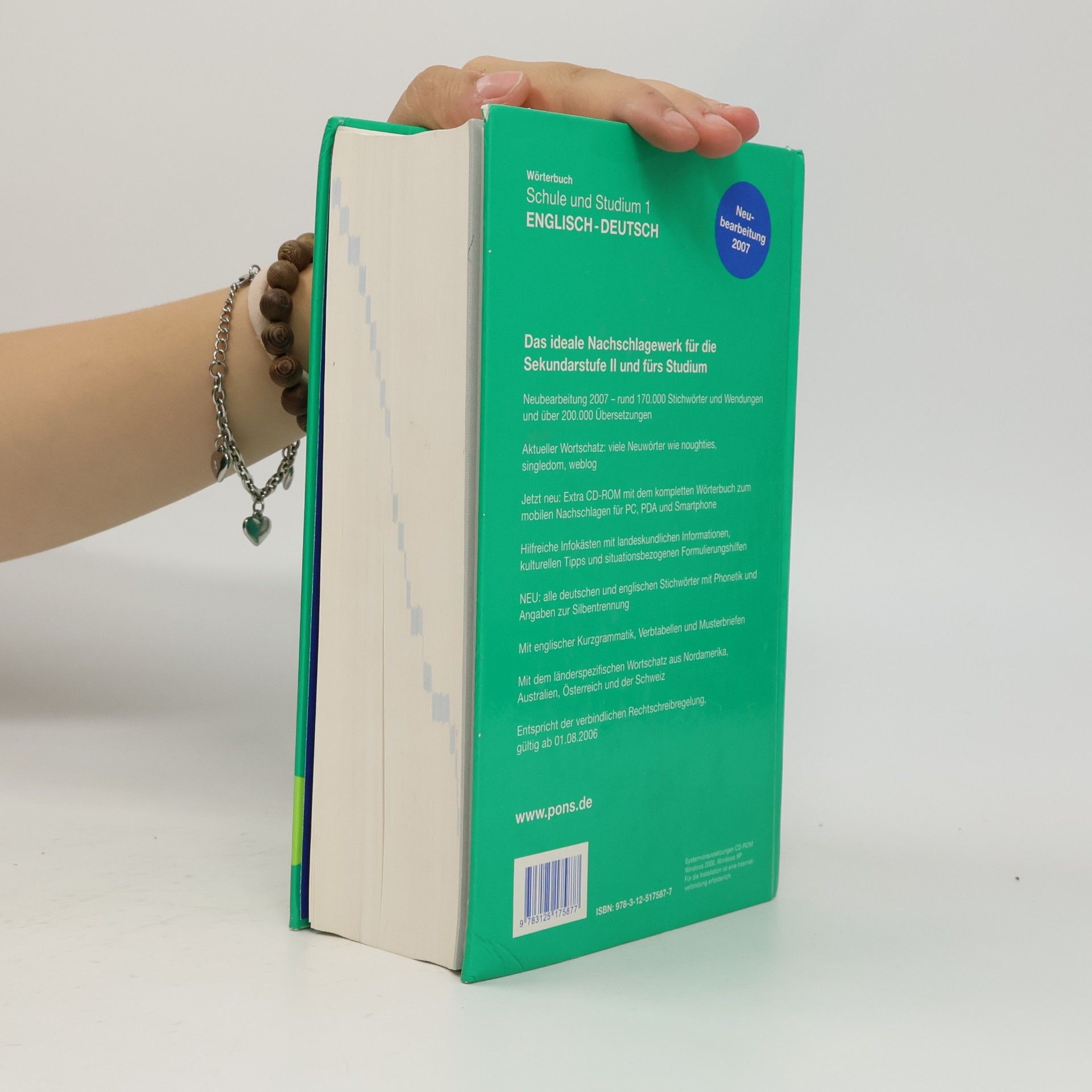 Marieluise Schmitz PONS Wörterbuch für Schule und Studium Englisch-Deutsch