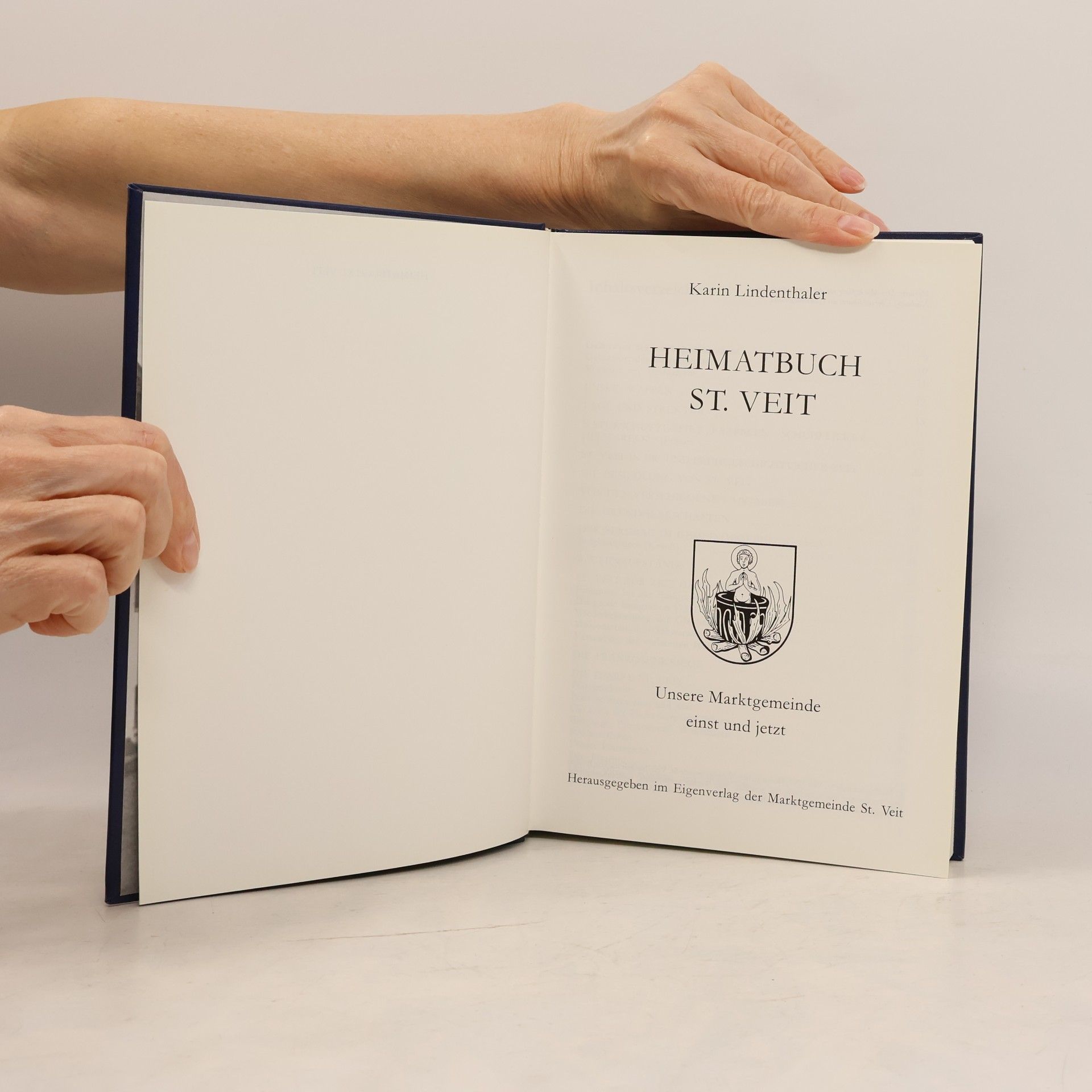 Karin Lindenthaler Heimatbuch St. Veit